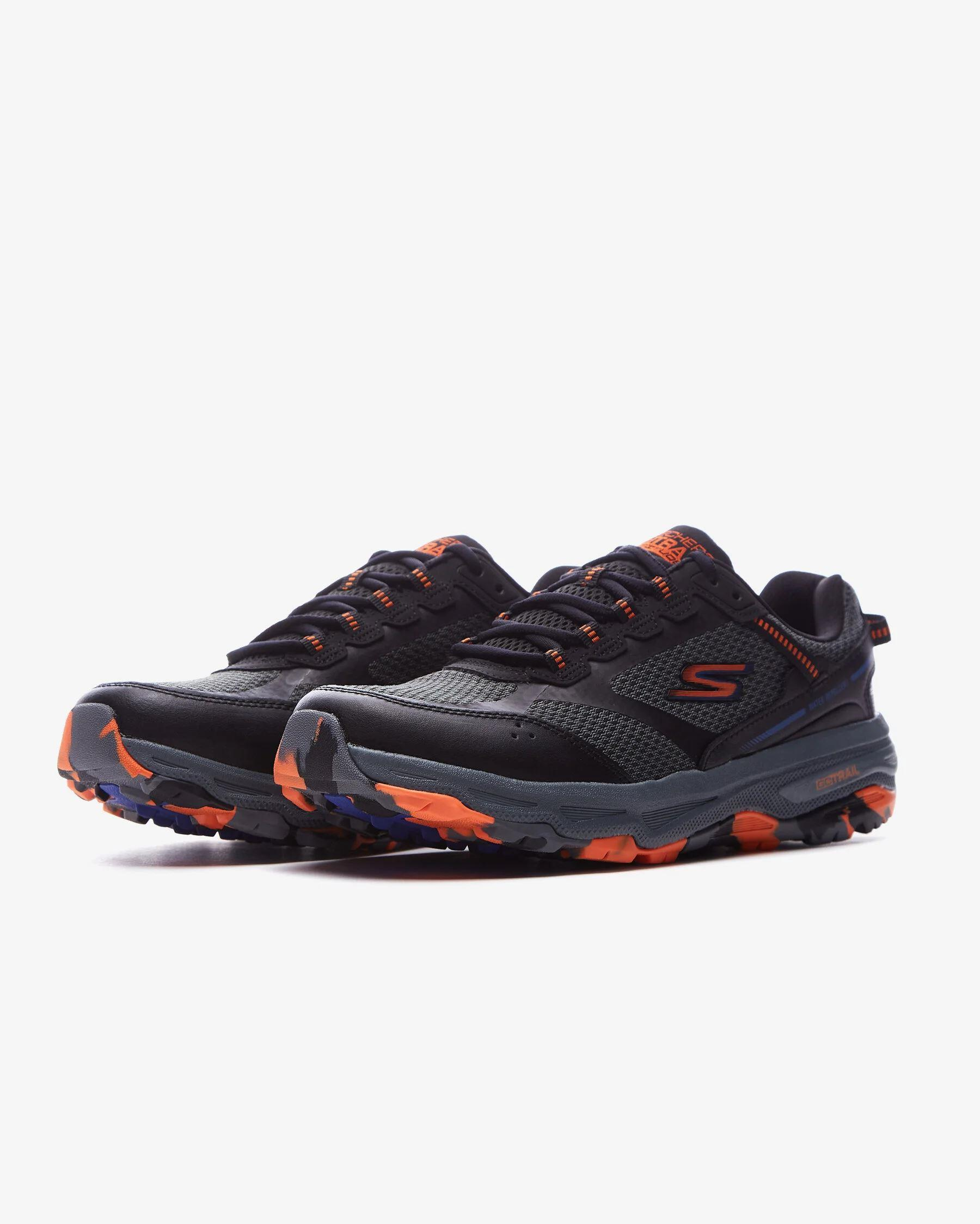 Skechers Go Run Trail Altitude-Marble Erkek Siyah Spor Ayakkabı