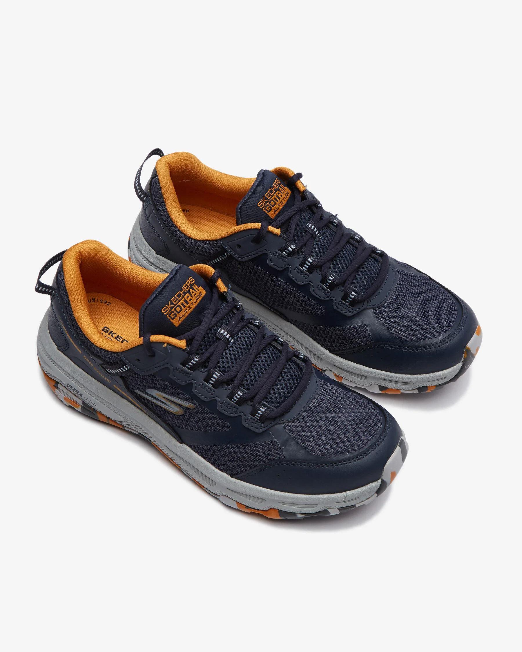 Skechers Go Run Trail Altitude-Marble Erkek Lacivert Spor Ayakkabı