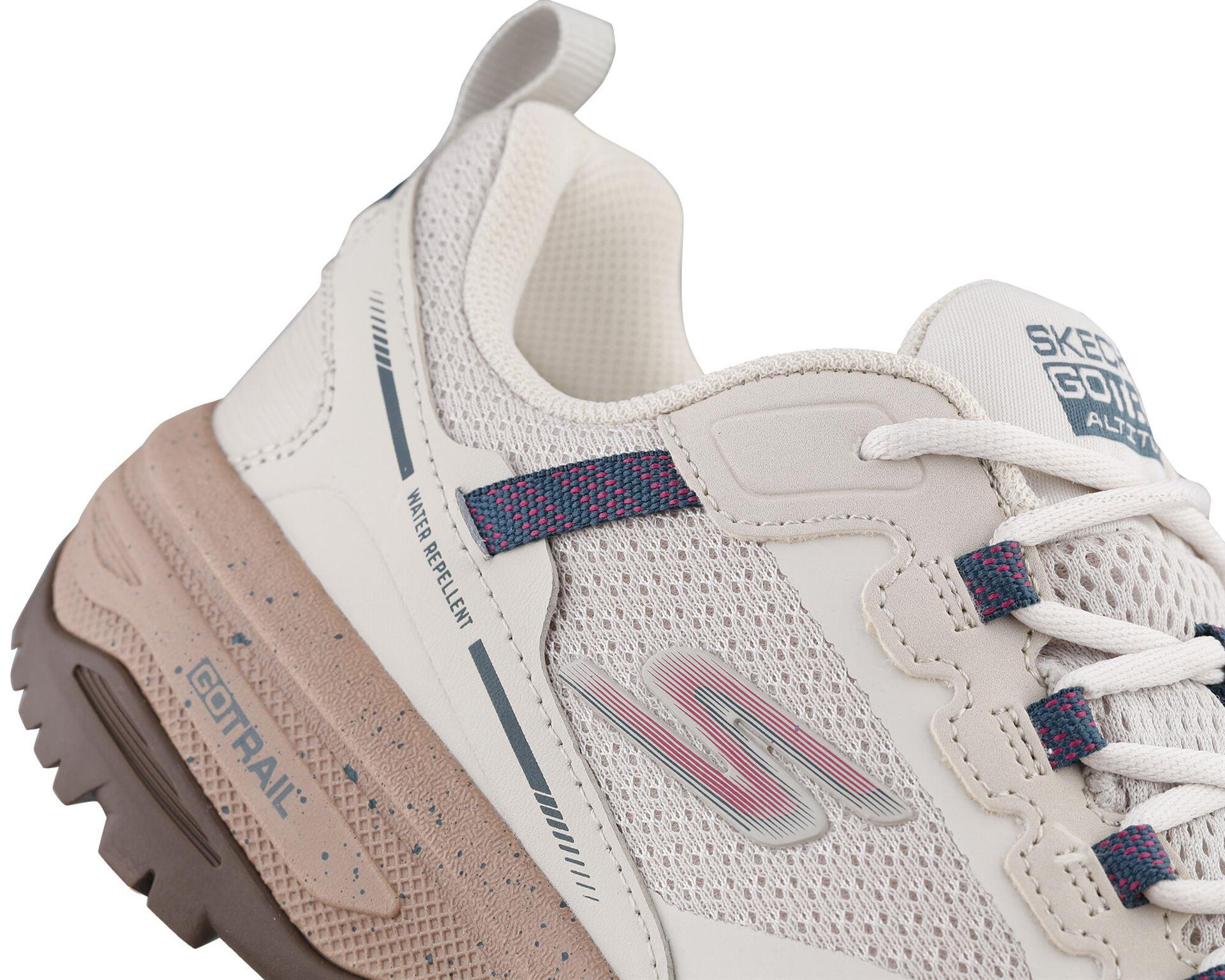 Skechers Go Run Traıl Altıtude - Rıdge Kadın Krem Spor Ayakkabı