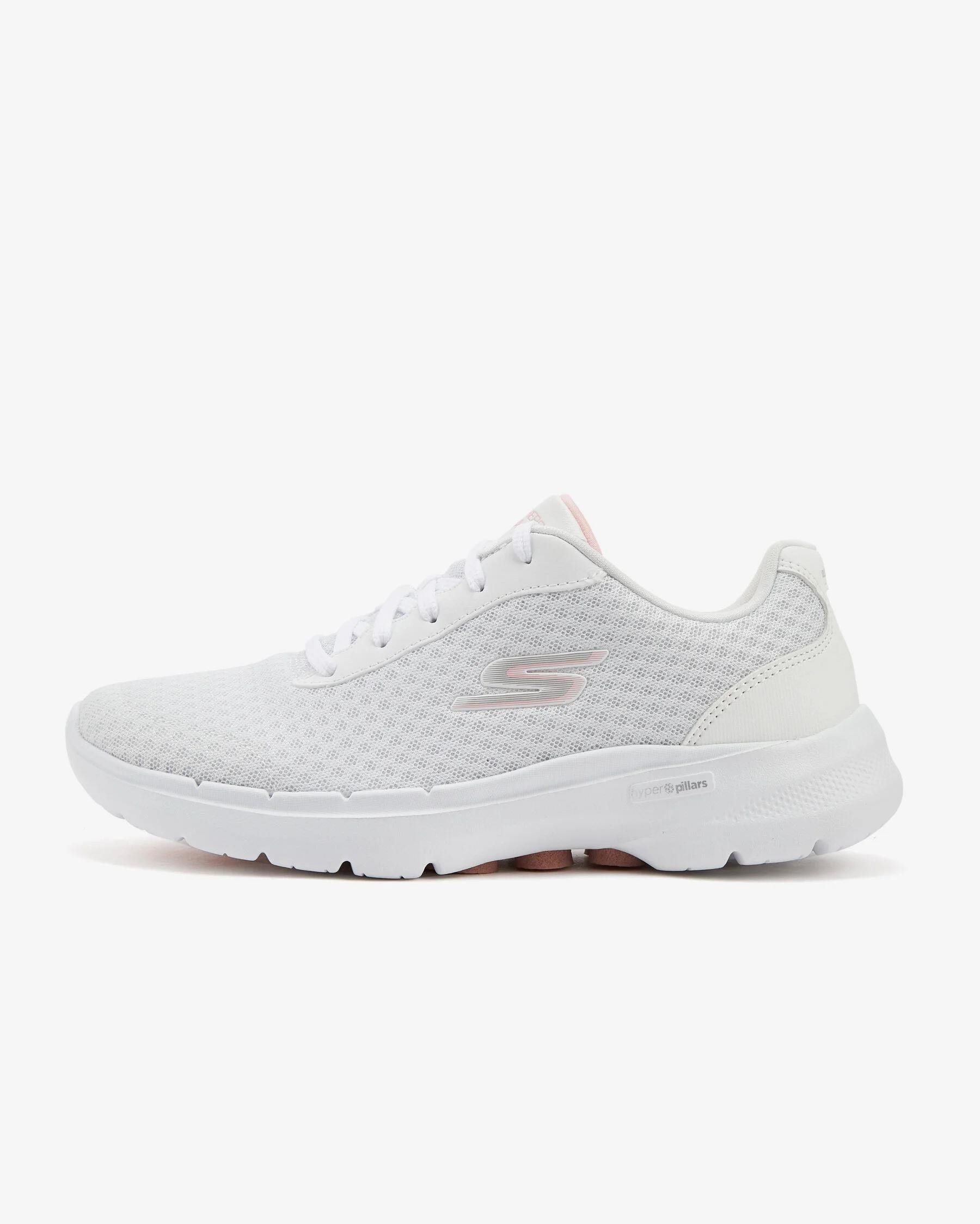 Skechers Go Walk 6 - Iconic Vision Kadın Beyaz Spor Ayakkabı