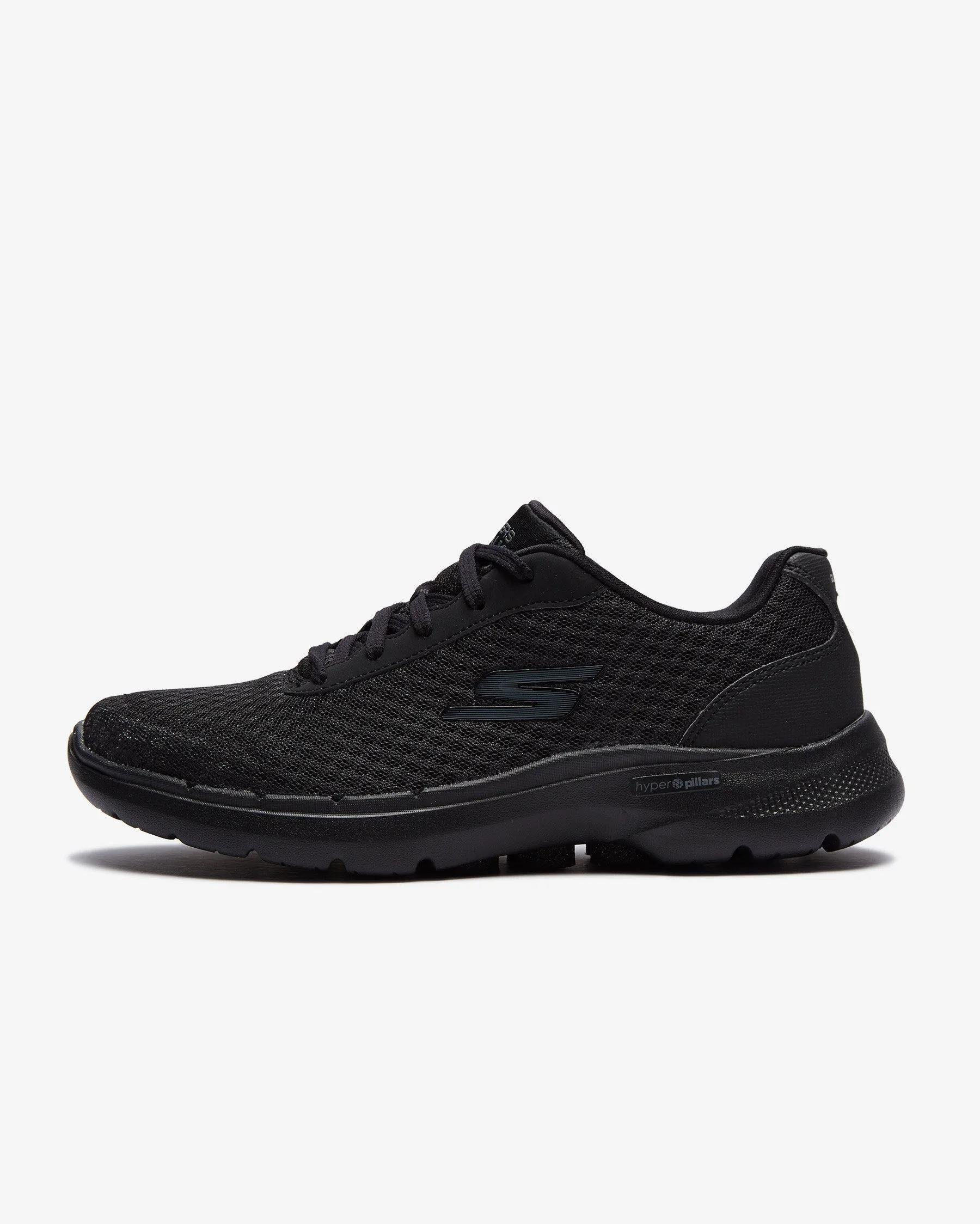 Skechers Go Walk 6 - Iconic Vision Kadın Siyah Spor Ayakkabı