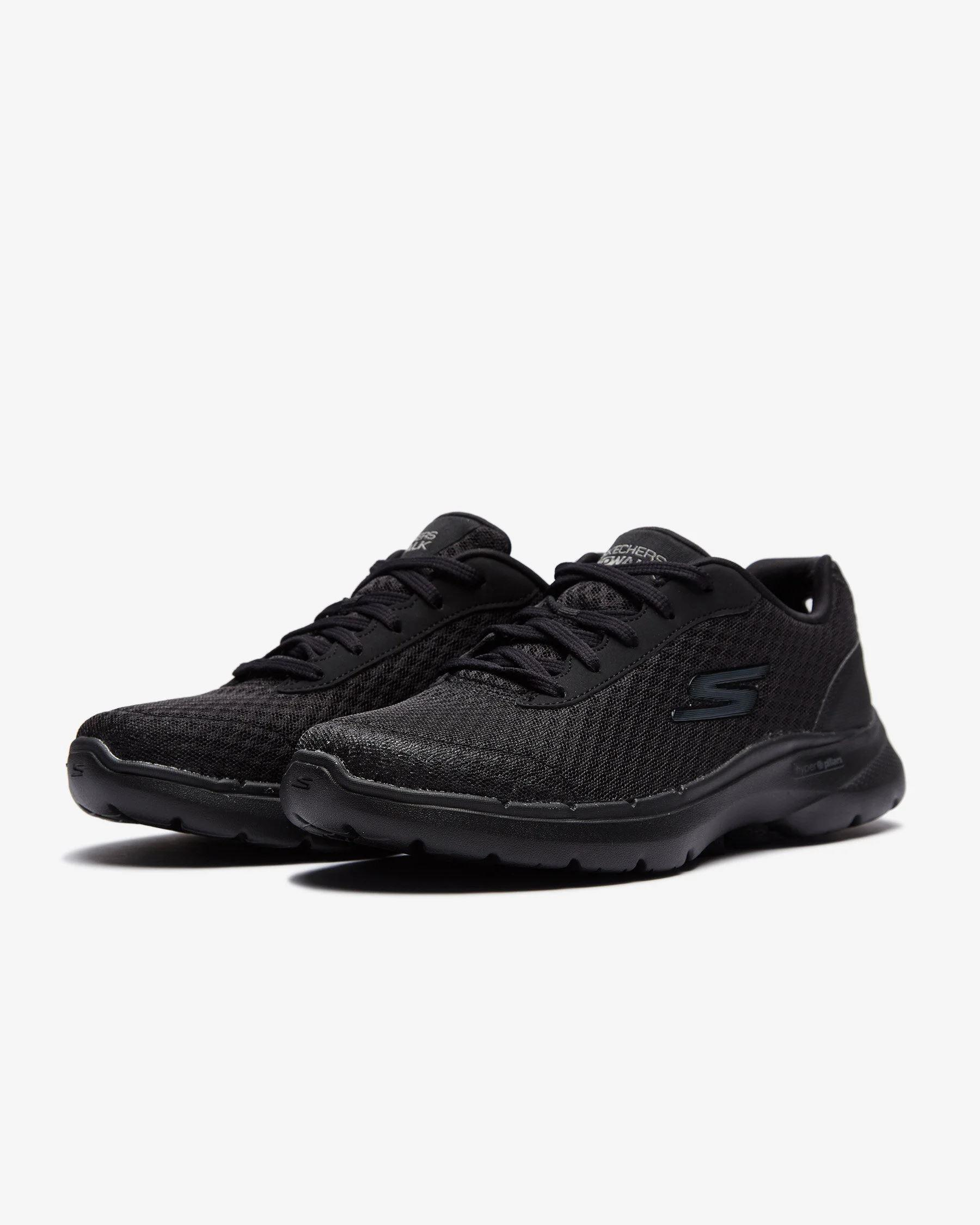 Skechers Go Walk 6 - Iconic Vision Kadın Siyah Spor Ayakkabı