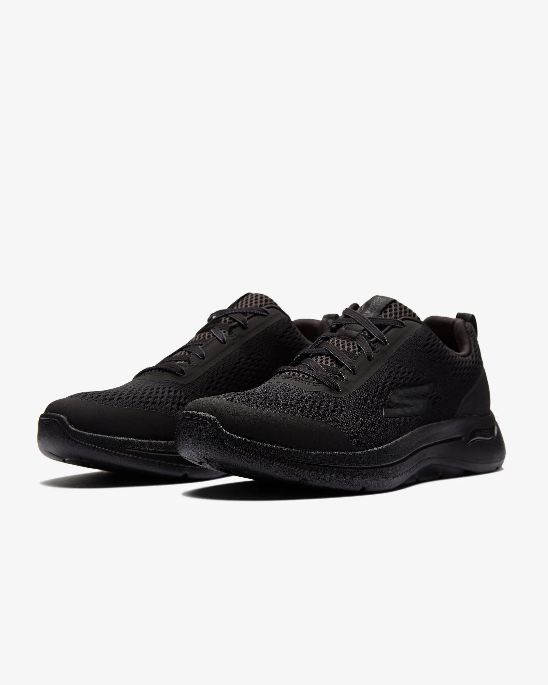 Skechers Go Walk Arch Fit-İdyllic Erkek Siyah Spor Ayakkabı
