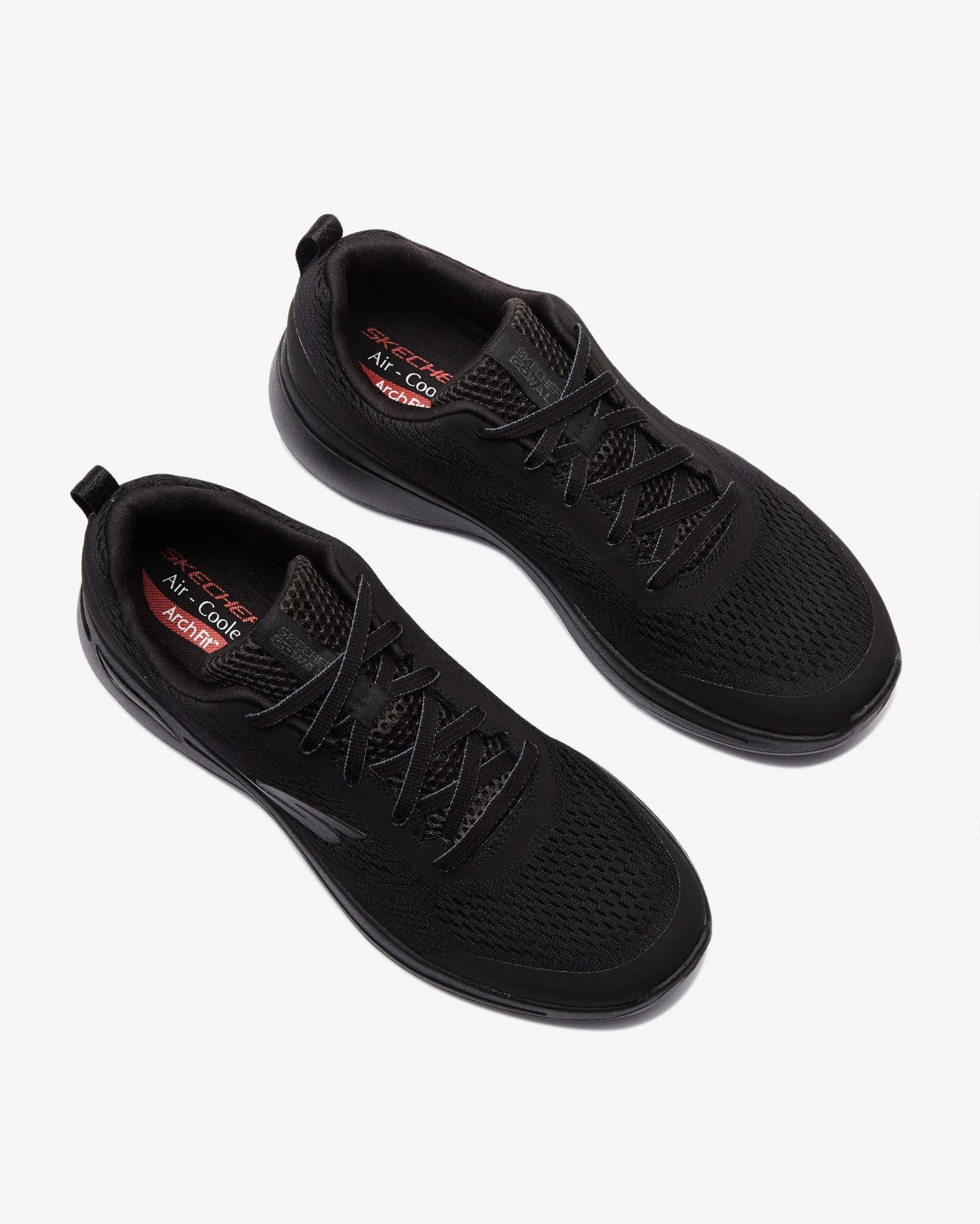 Skechers Go Walk Arch Fit-İdyllic Erkek Siyah Spor Ayakkabı