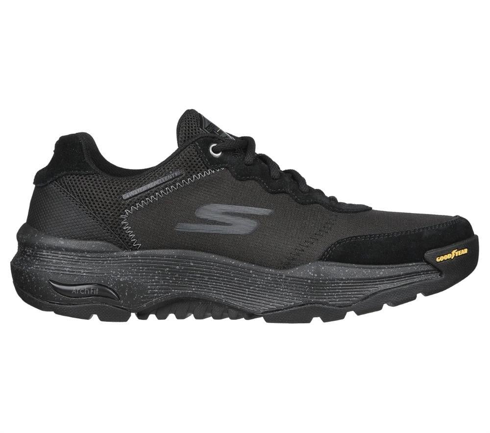 Skechers Go Walk Arch Fıt Outdoor-Opal Erkek Siyah Spor Ayakkabı