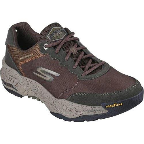 Skechers Go Walk Arch Fıt Outdoor-Opal Erkek Kahverengi Spor Ayakkabı