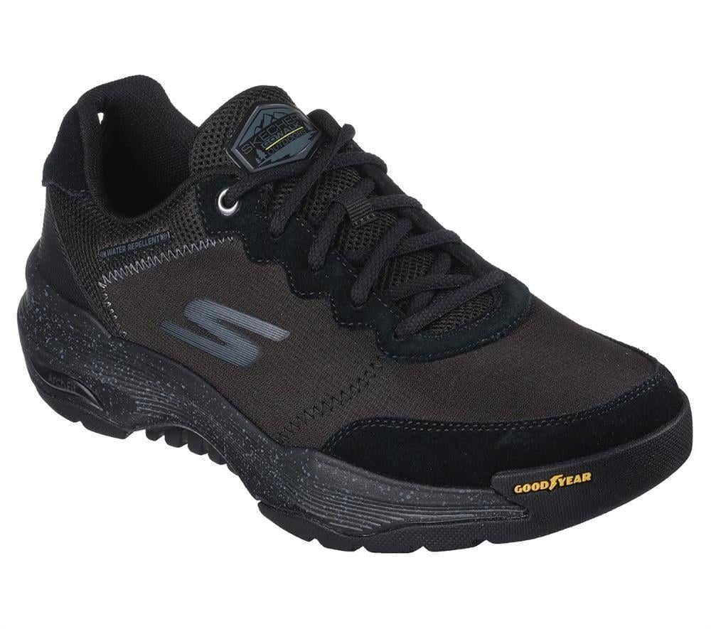 Skechers Go Walk Arch Fıt Outdoor-Opal Erkek Siyah Spor Ayakkabı