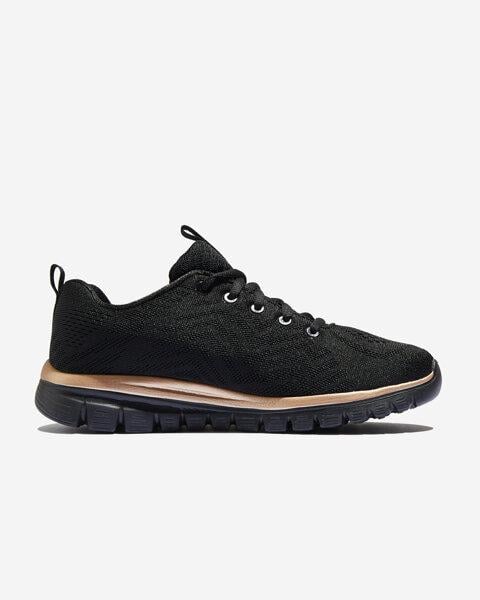 Skechers Graceful-Get Connected Kadın Siyah Spor Ayakkabı