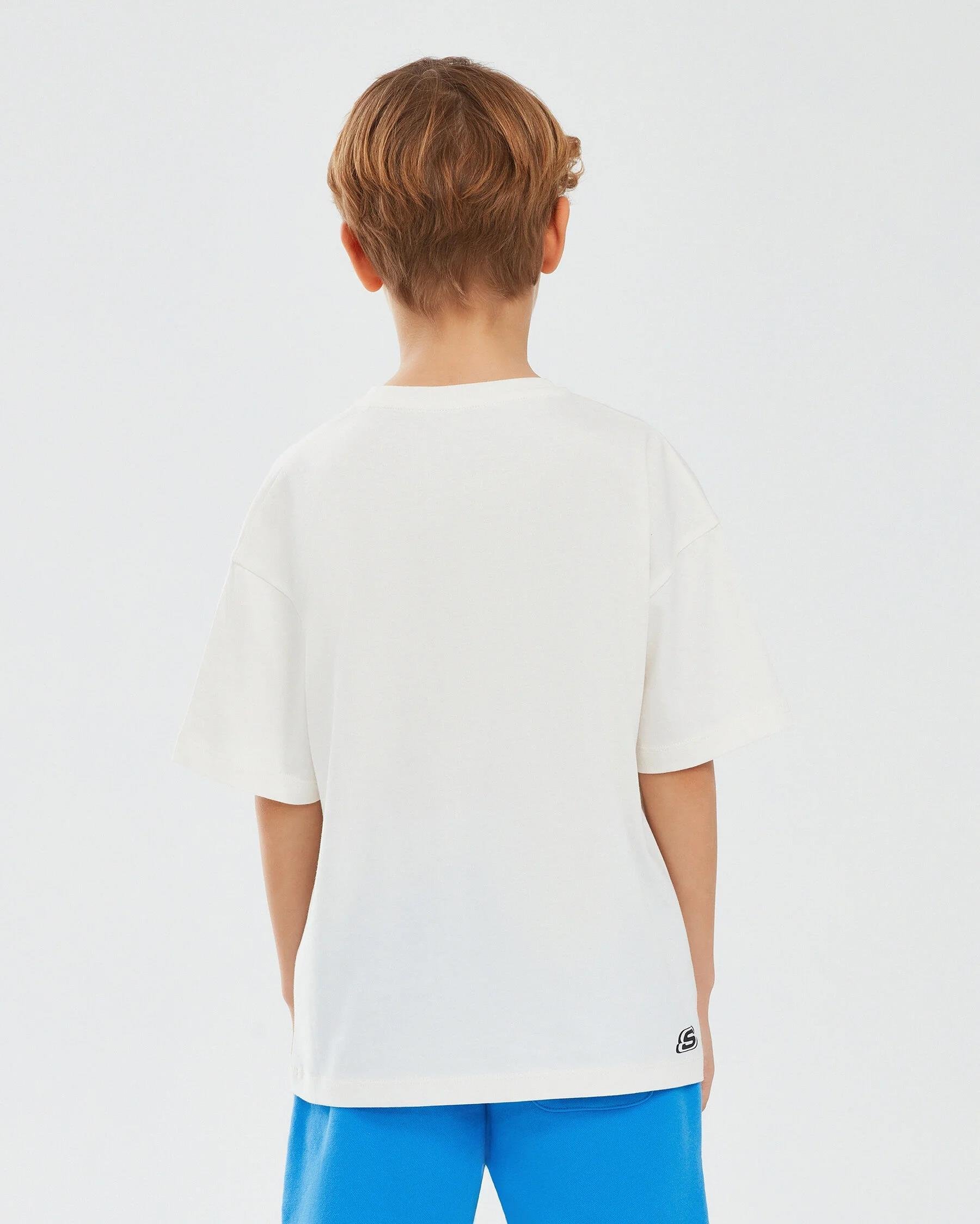 Skechers Graphic Tee B Short Sleeve Erkek Çocuk  Bisiklet Yaka Tshirt