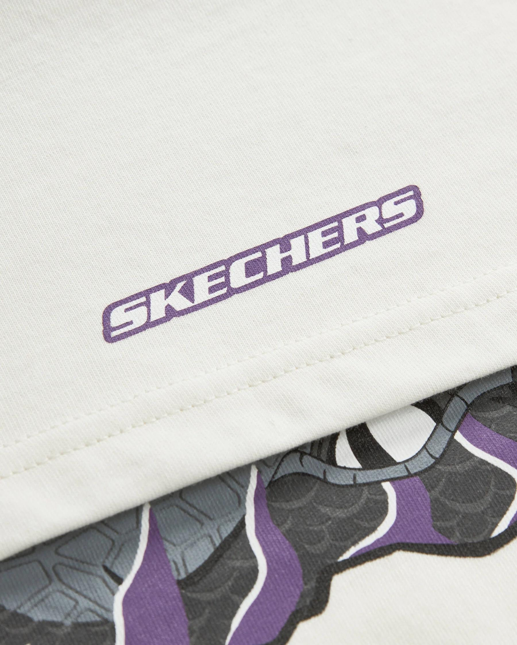 Skechers Graphic Tee B Short Sleeve Erkek Çocuk  Bisiklet Yaka Tshirt