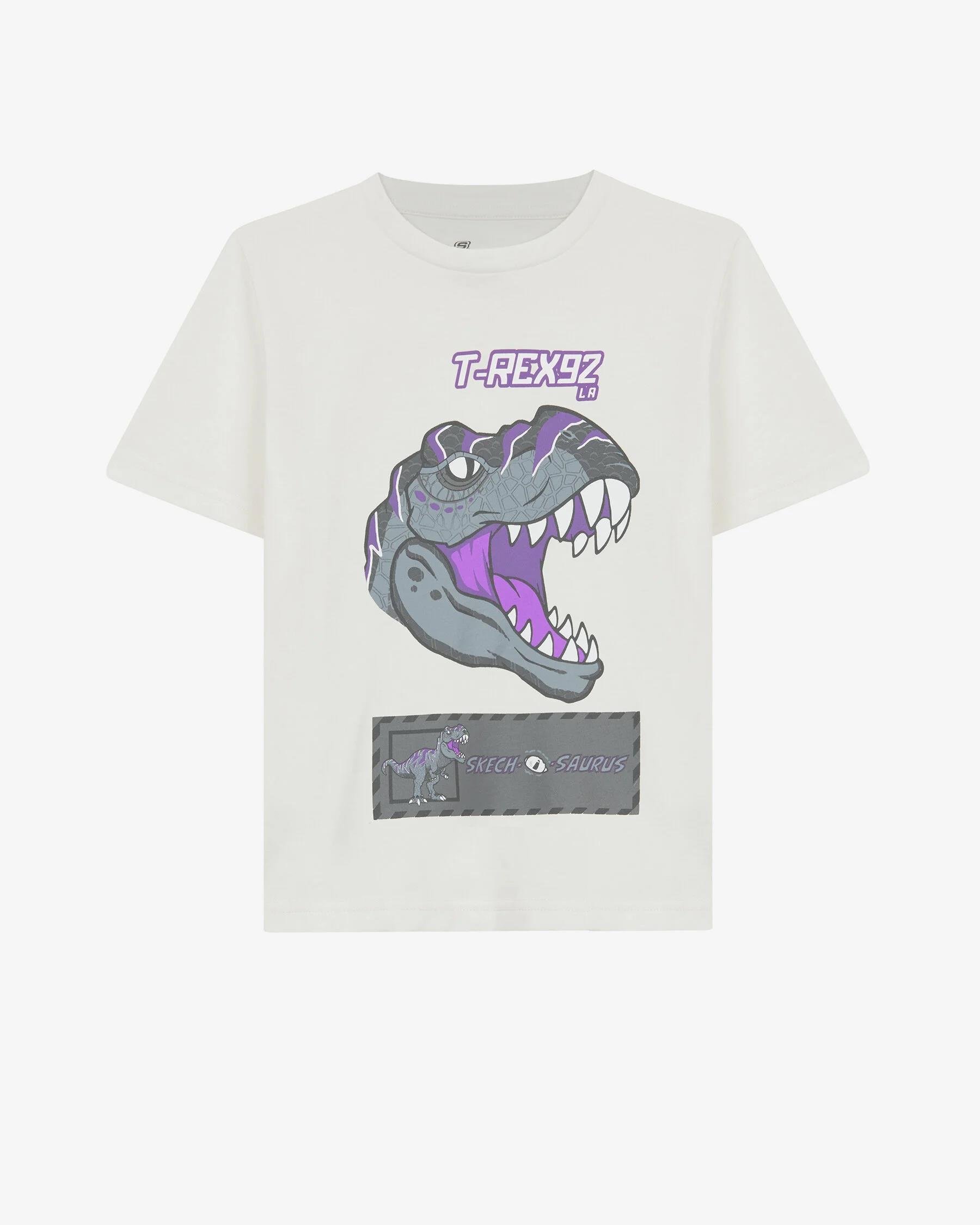 Skechers Graphic Tee B Short Sleeve Erkek Çocuk  Bisiklet Yaka Tshirt