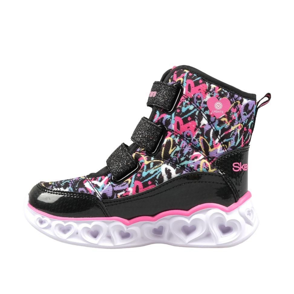 Skechers Heart Lights Kız Çocuk Siyah Spor Ayakkabı