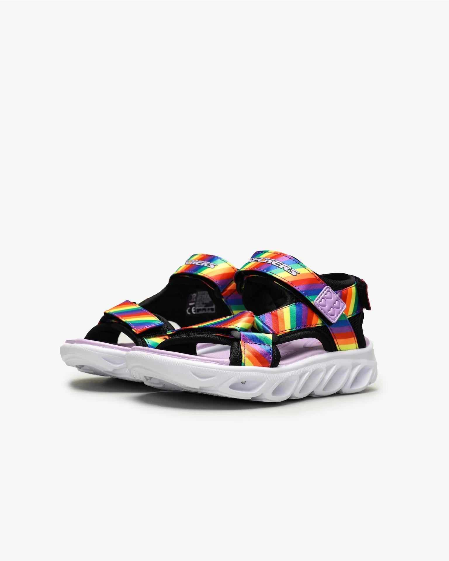 Skechers Hypno - Splash - Rainbow Lights Kız Çocuk  Sandalet