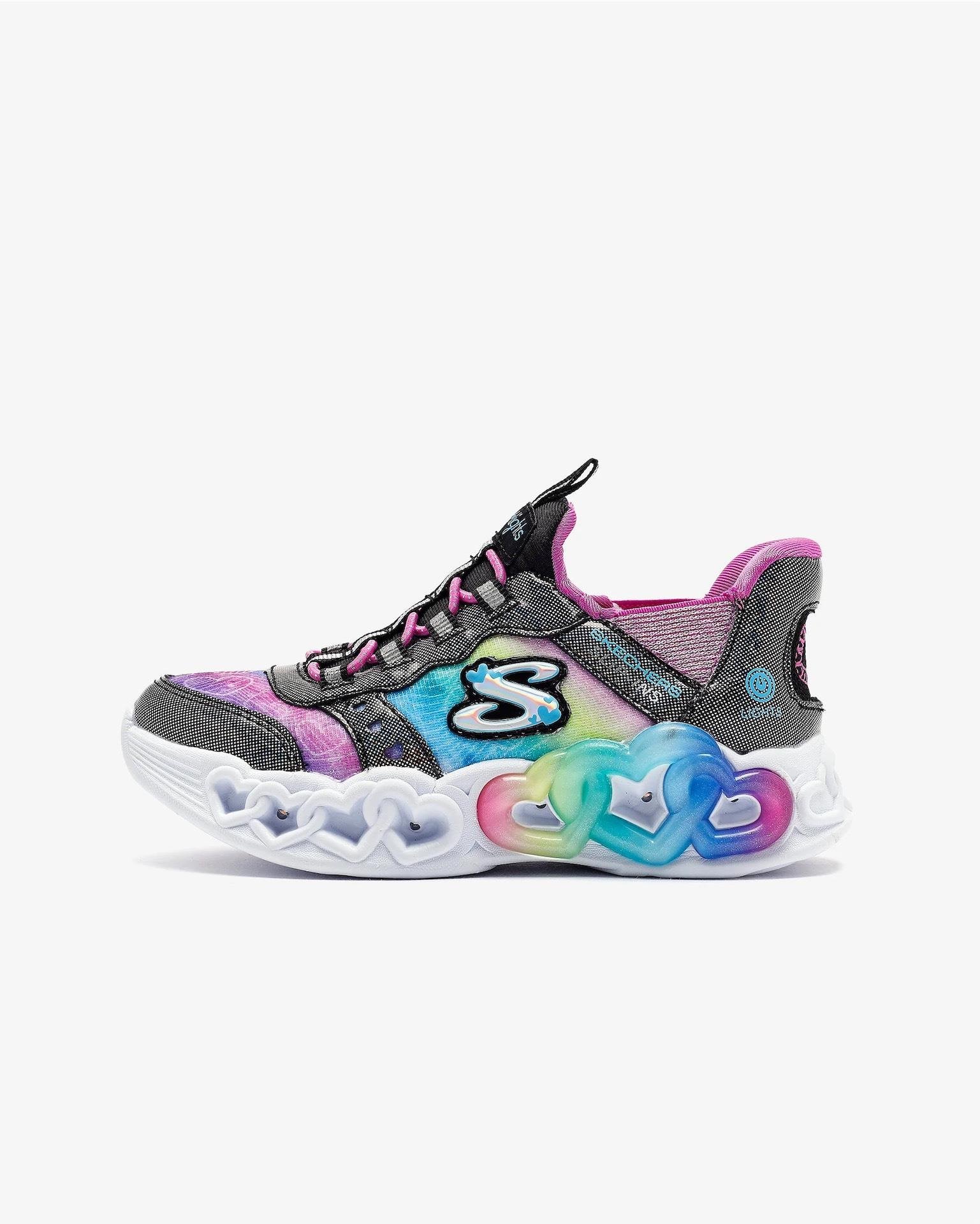 Skechers İnfinite Heart Lights Kız Çocuk  Spor Ayakkabı