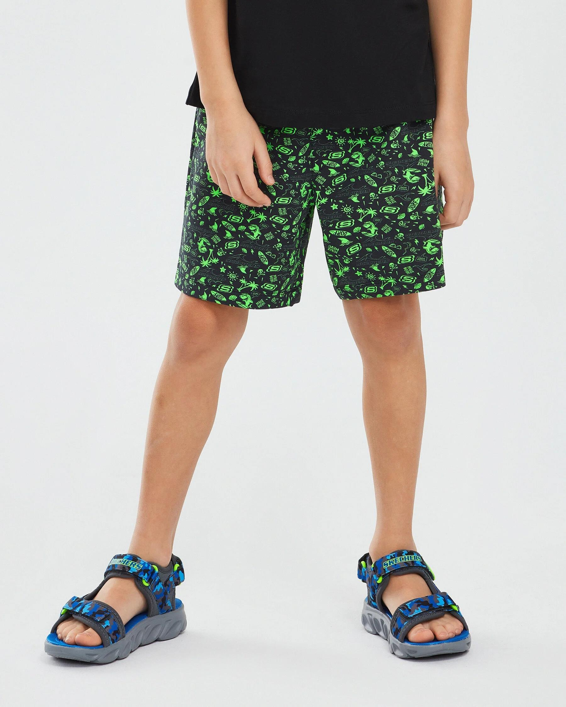 Skechers Lightweight Fleece Two Yarn B 5 İnch Short Erkek Çocuk  Şort