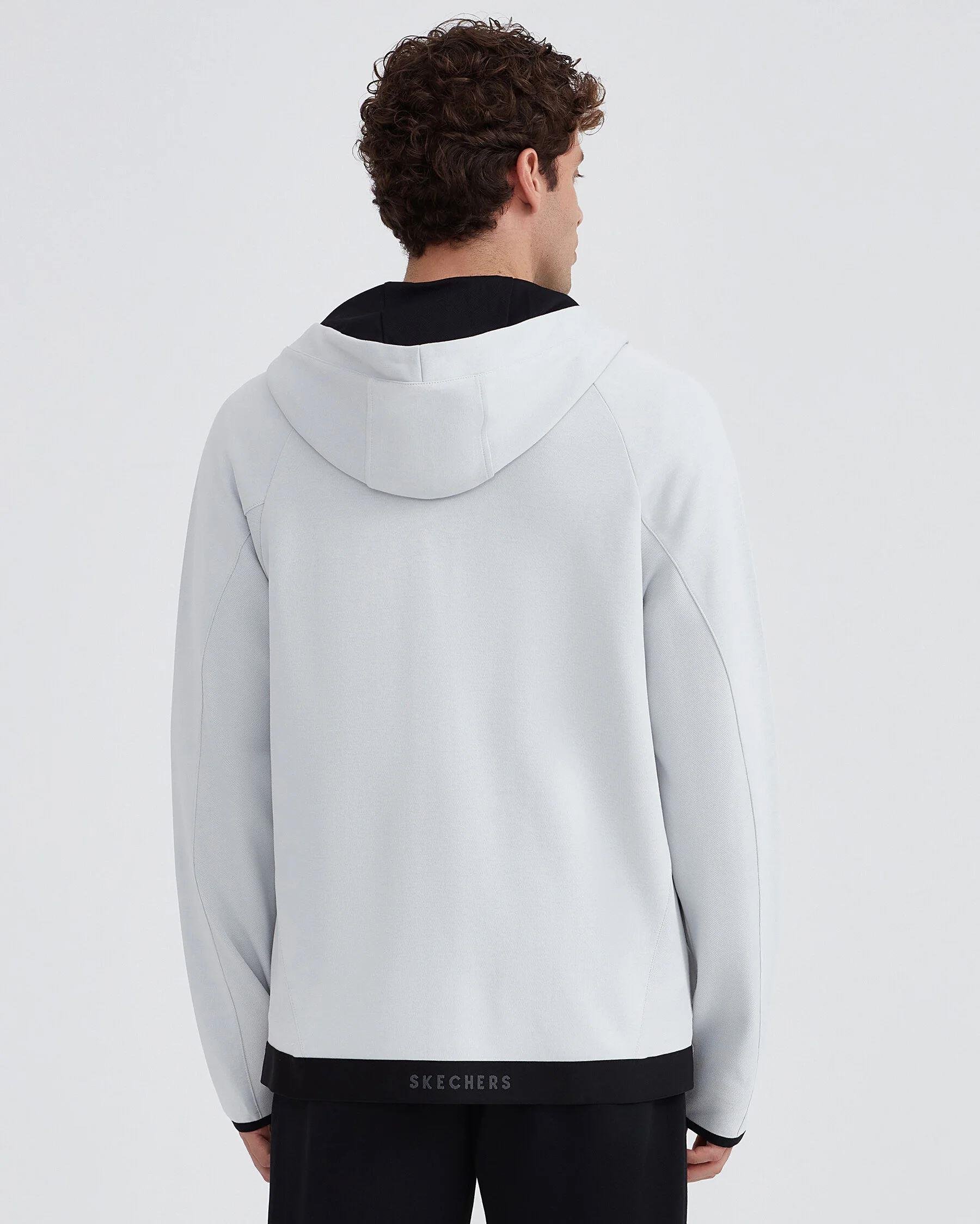 Skechers M 2XI-Lock Full Zip Hoodie Sweatshirt Erkek  Tam Fermuarlı Sweat