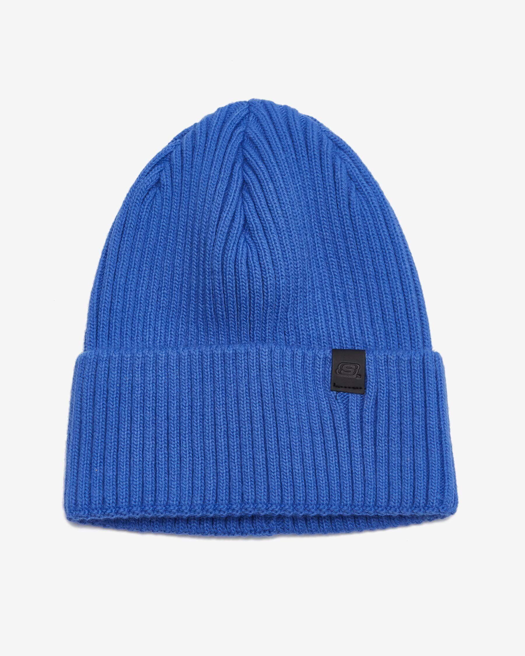 Skechers M Beanie Headwear Erkek Mavi Bere