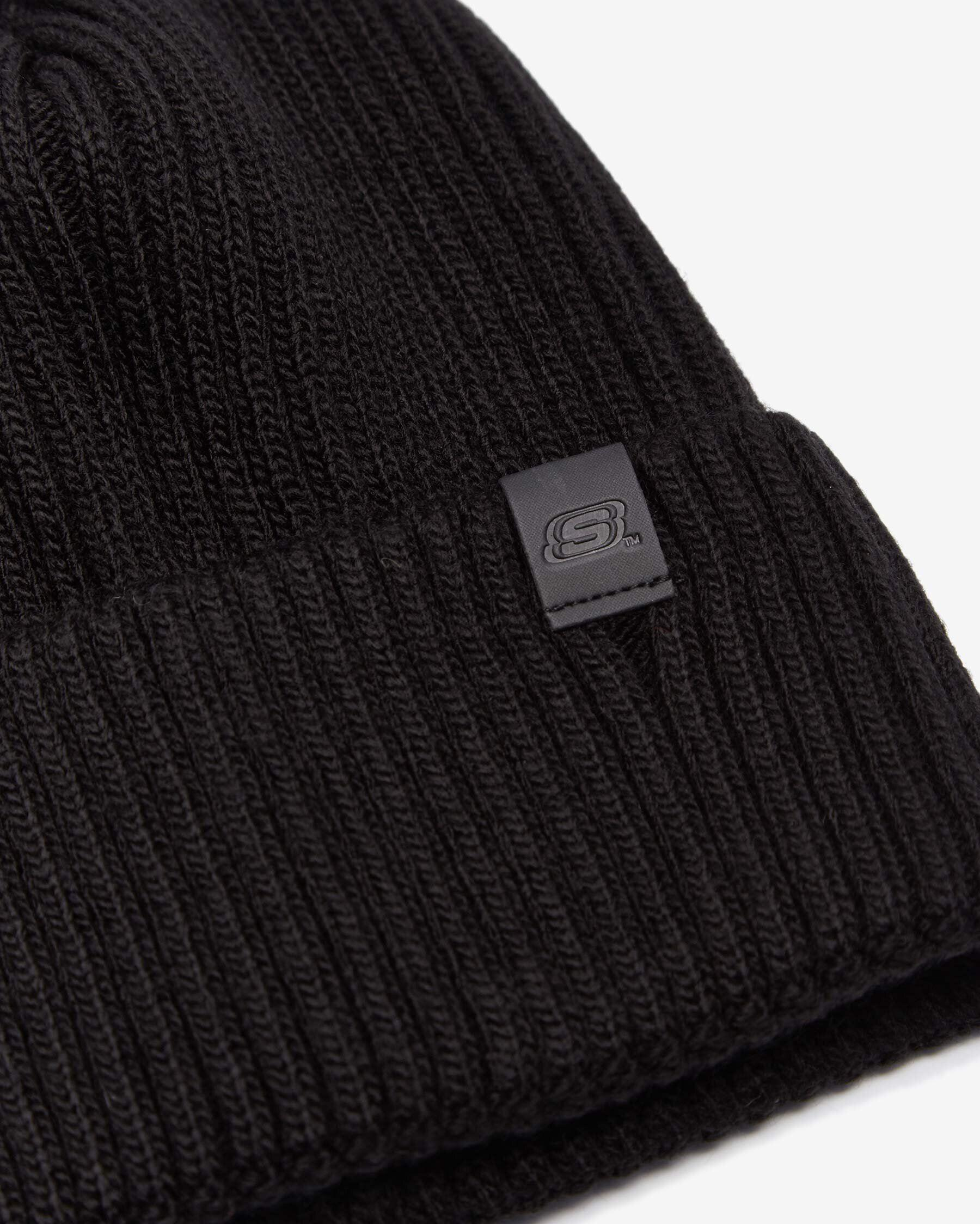 Skechers M Beanie Headwear Erkek Siyah Bere