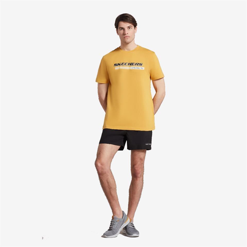 Skechers M Big Logo T-Shirt Erkek  Bisiklet Yaka Tshirt