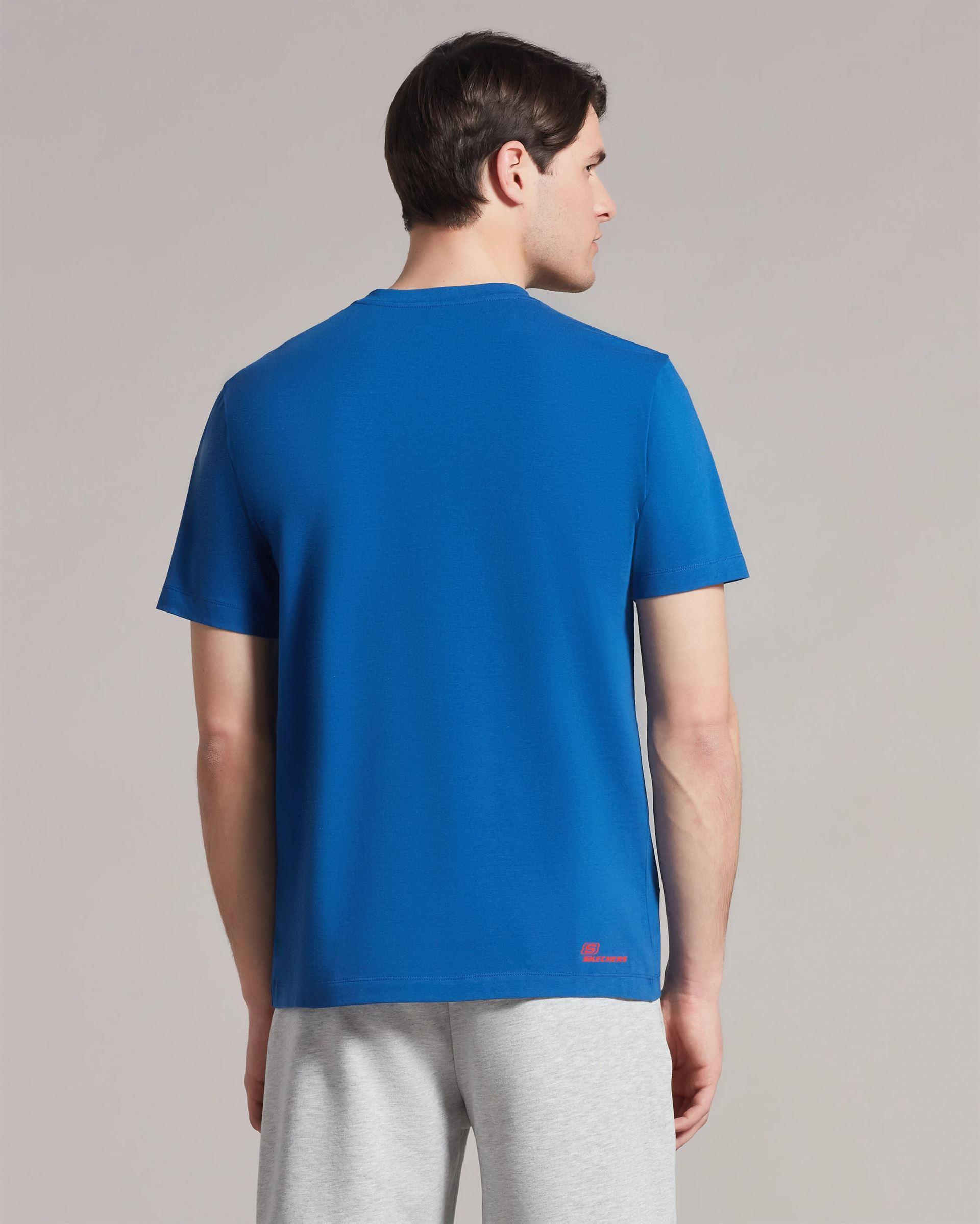 Skechers M Big Logo T-Shirt Erkek  Bisiklet Yaka Tshirt