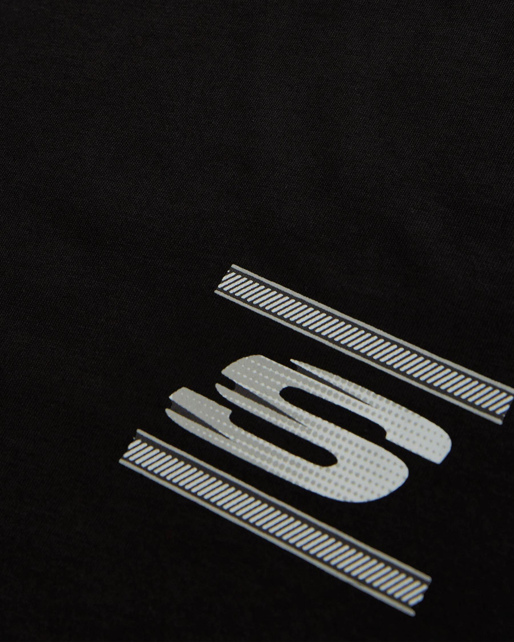 Skechers M Graphic Tee Crew Neck T-Shirt Erkek Siyah Bisiklet Yaka Tshirt