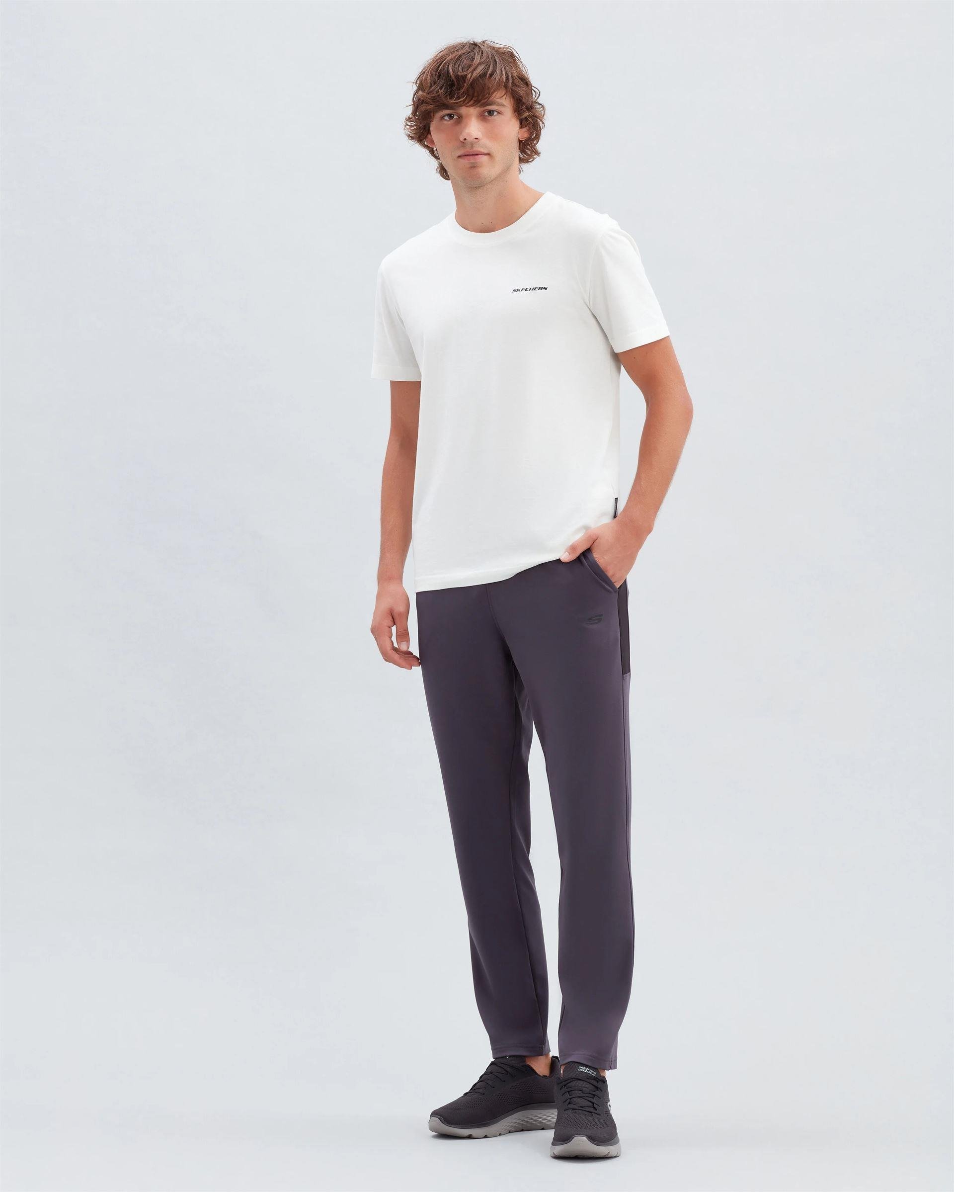 Skechers M Micro Collection Essential Suit Erkek Antrasit Eşofman Takım