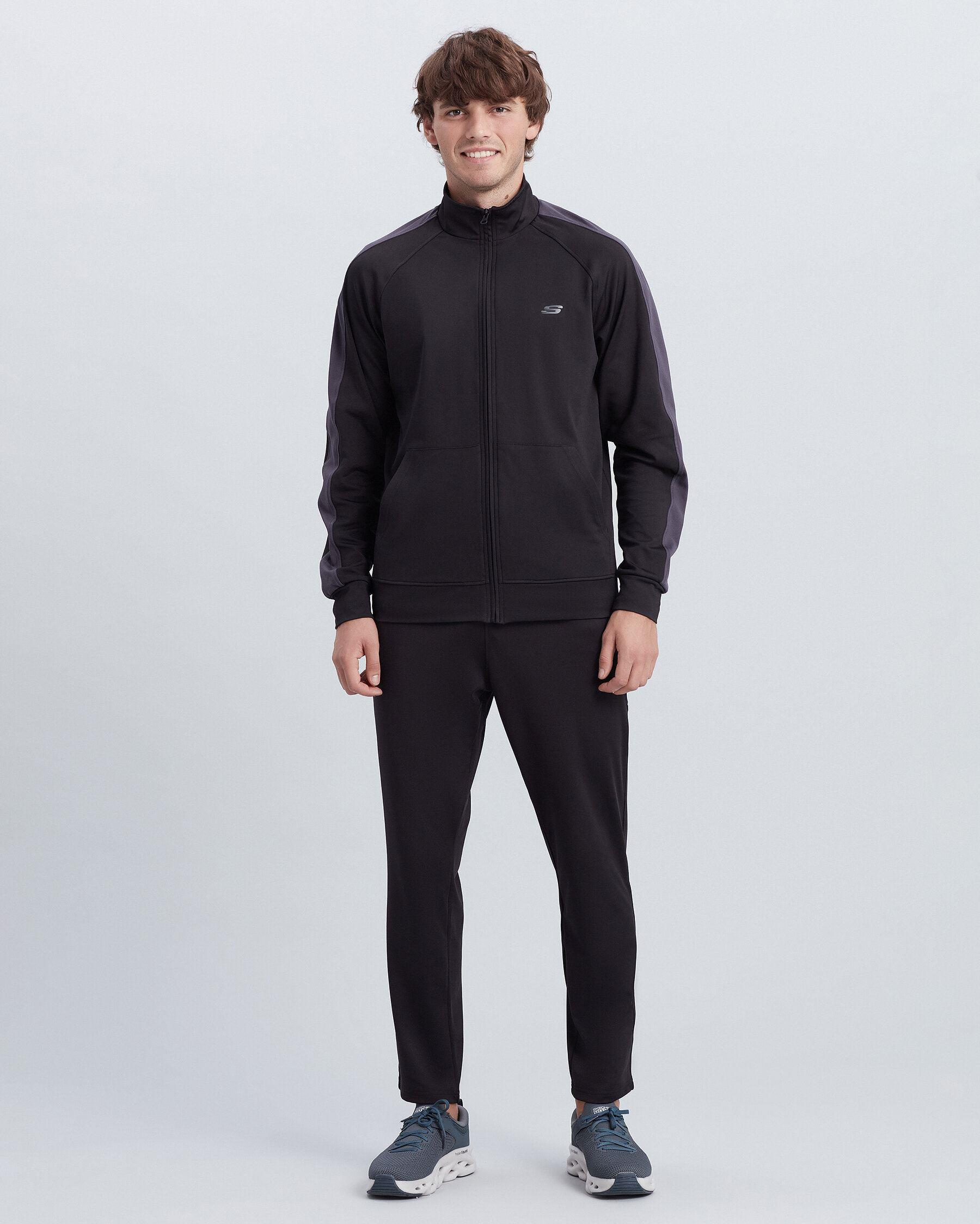 Skechers M Micro Collection Essential Suit Erkek Siyah Eşofman Takım