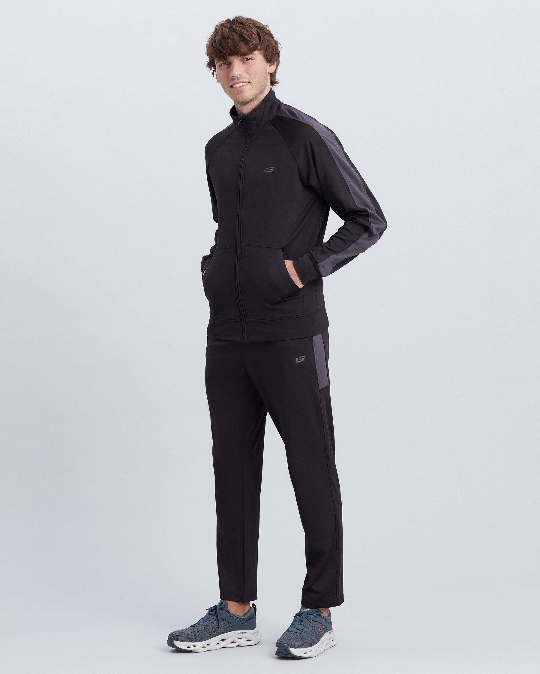 Skechers M Micro Collection Essential Suit Erkek Siyah Eşofman Takım