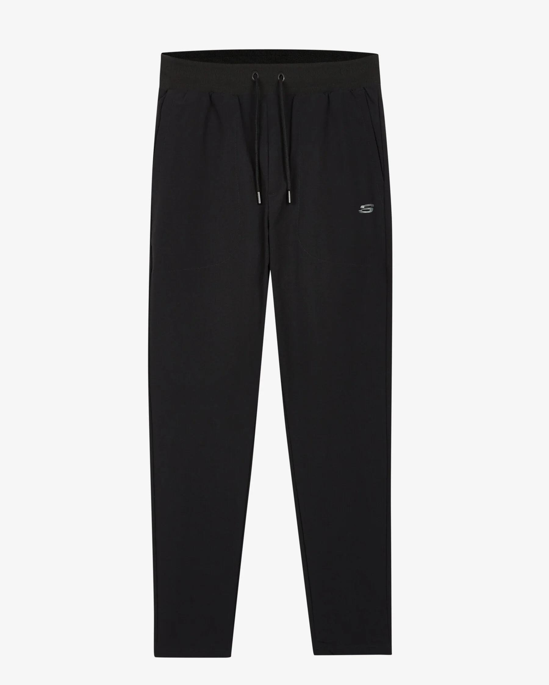 Skechers M Micro Collection Regular Woven Pant Erkek Siyah Eşofman Alt