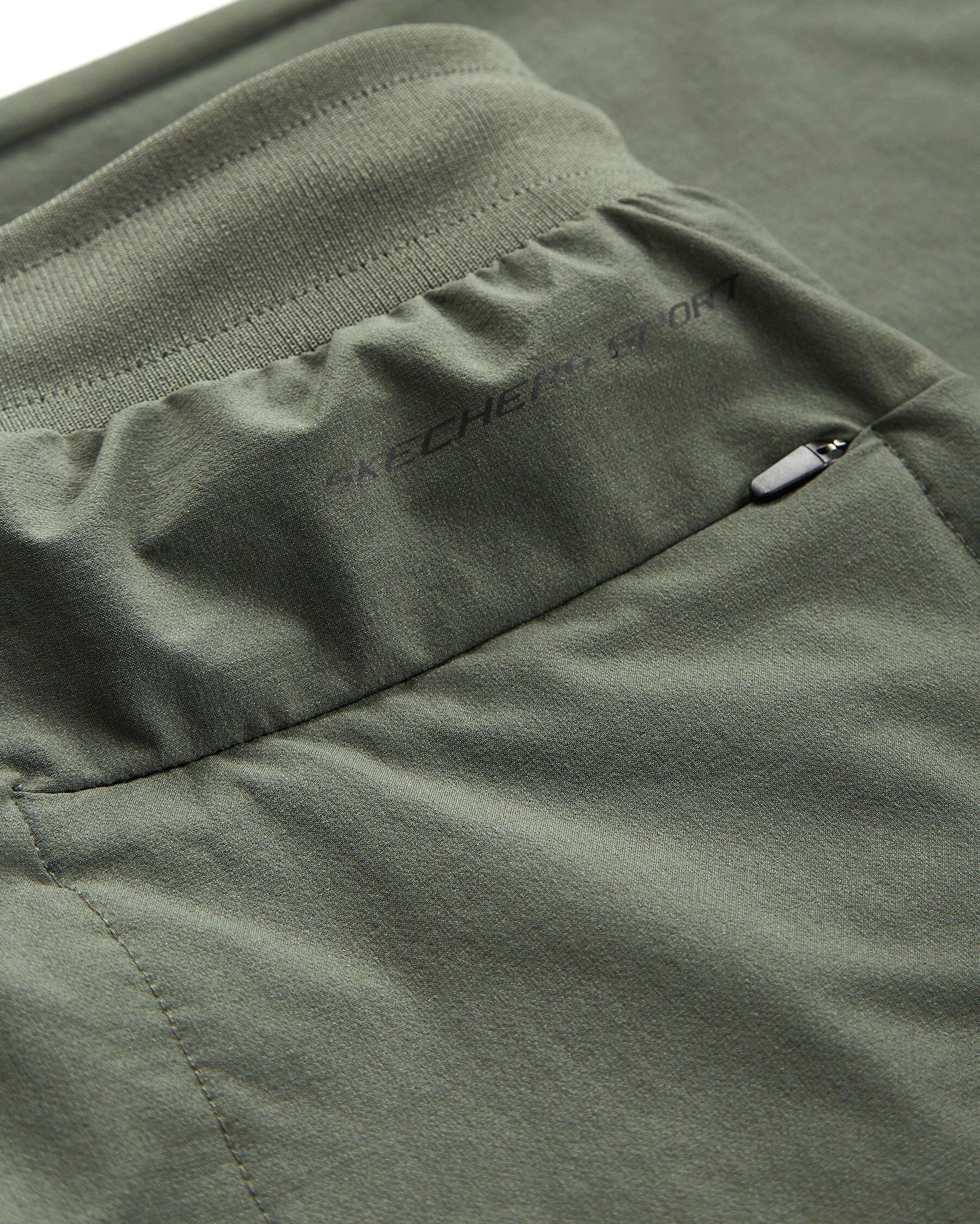Skechers M Micro Collection Regular Woven Pant Erkek Yesil Eşofman Alt