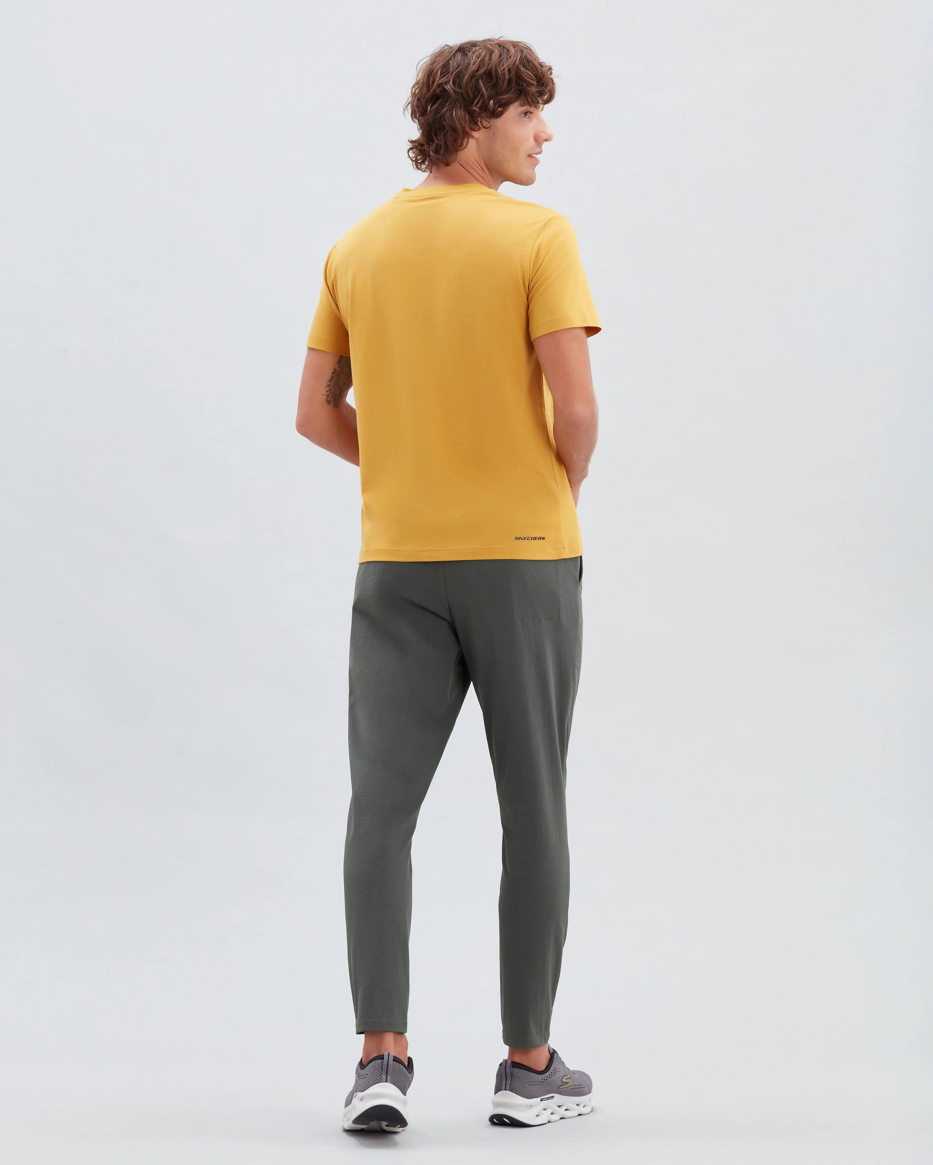 Skechers M Micro Collection Regular Woven Pant Erkek Yesil Eşofman Alt