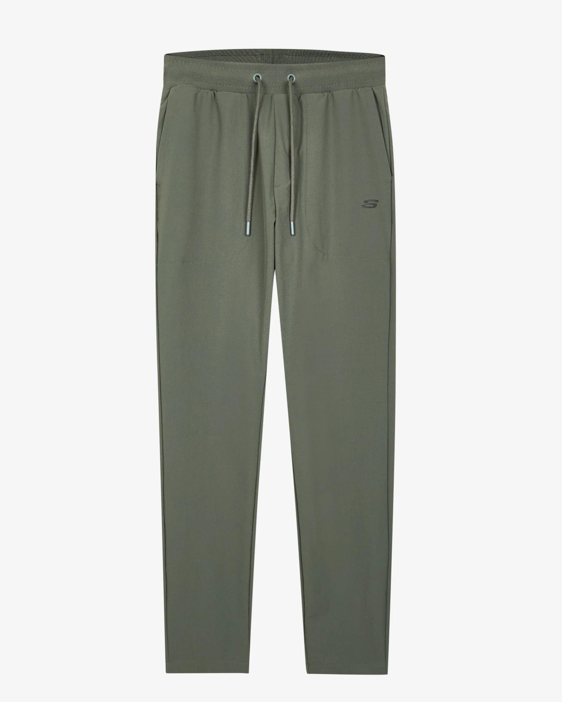 Skechers M Micro Collection Regular Woven Pant Erkek Yesil Eşofman Alt
