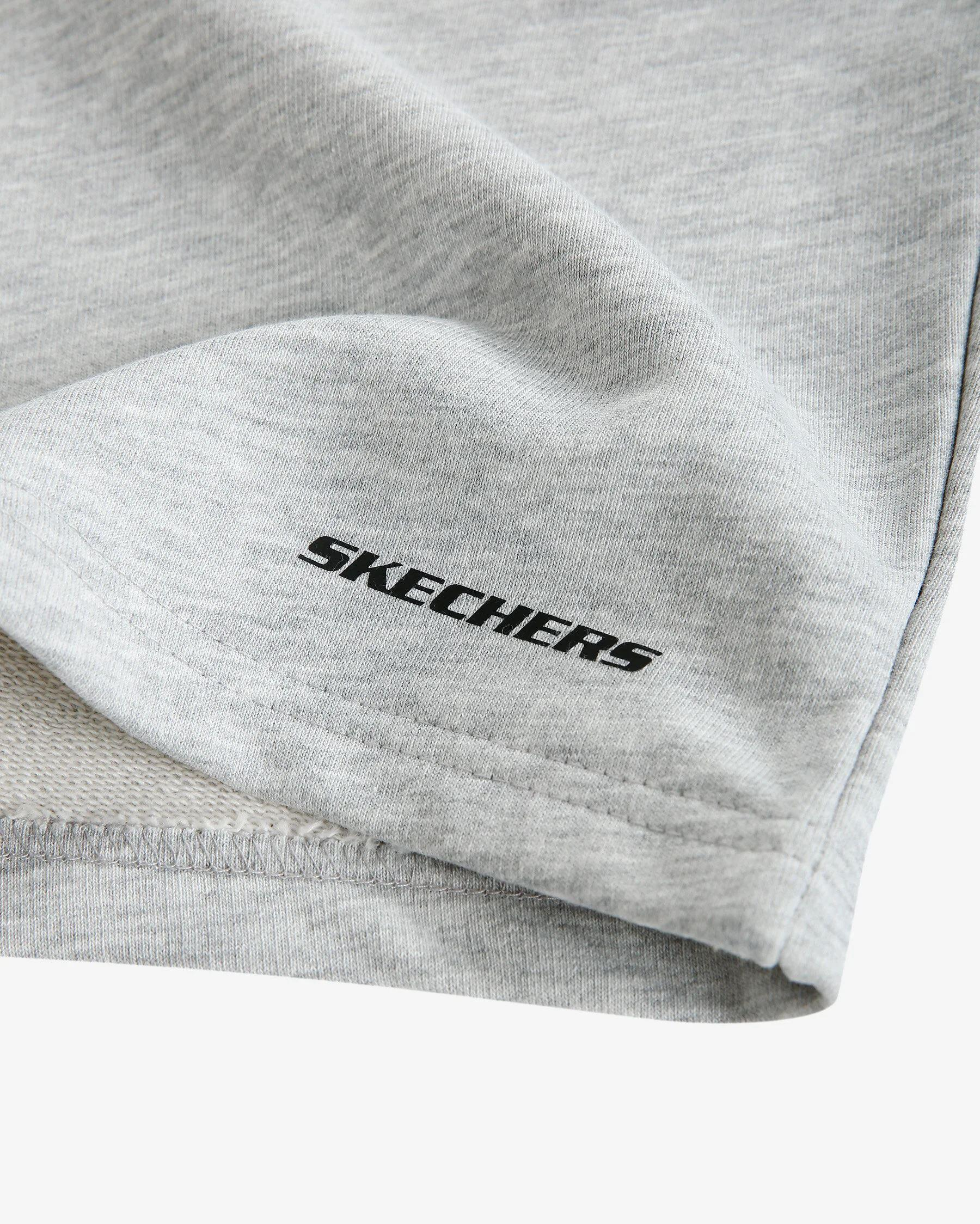 Skechers M New Basics Short Erkek Gri Şort