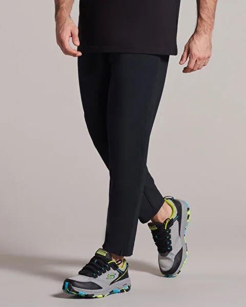 Skechers M Runner Lite Slim Micro Pant Erkek Siyah Eşofman Alt