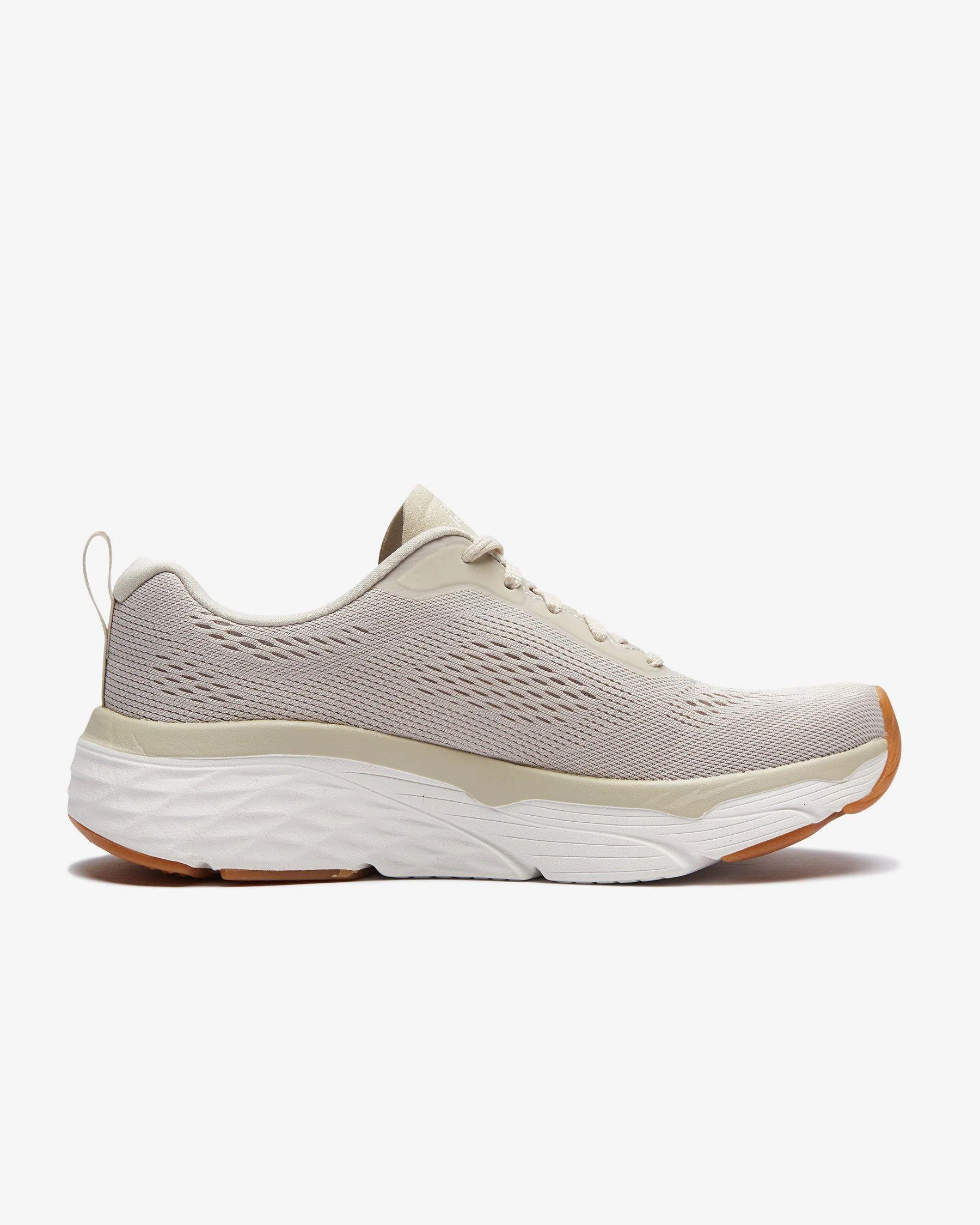 Skechers Max Cushioning Elite - Destin Kadın Krem Spor Ayakkabı
