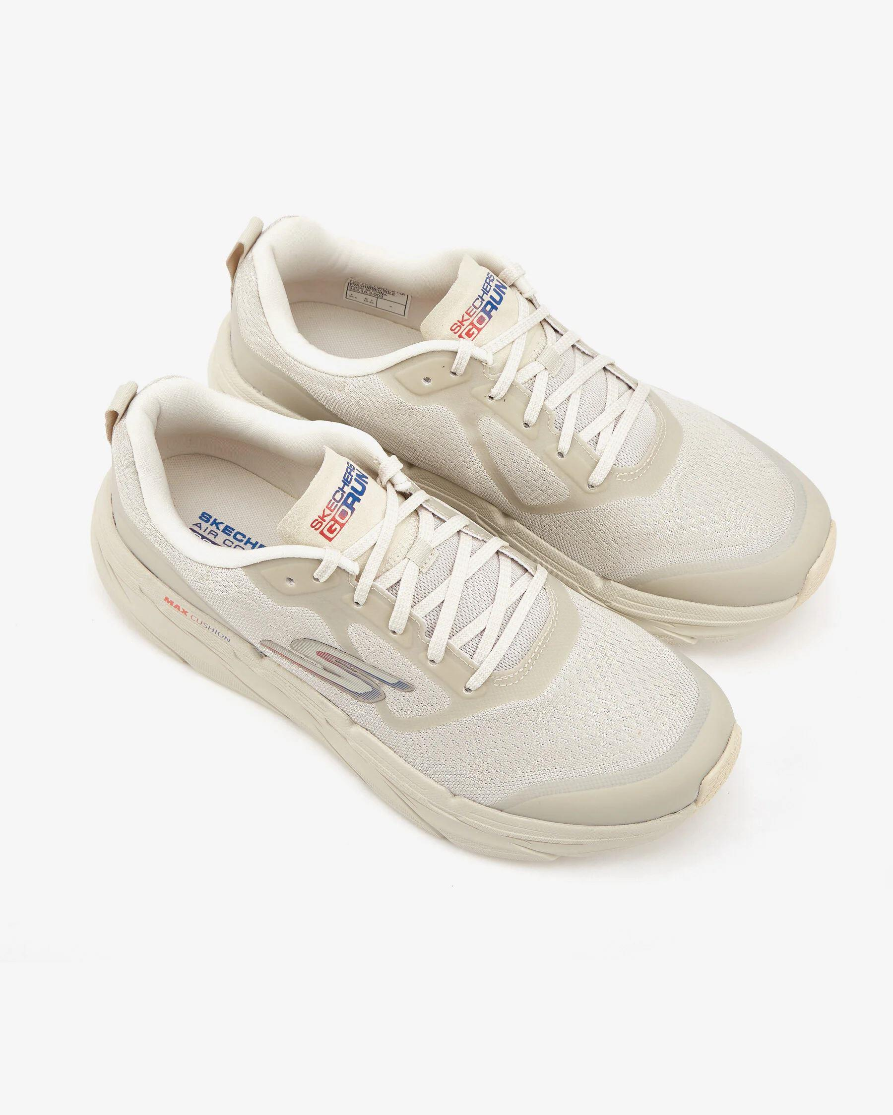 Skechers Max Cushioning Premier-Vantag Erkek Krem Spor Ayakkabı