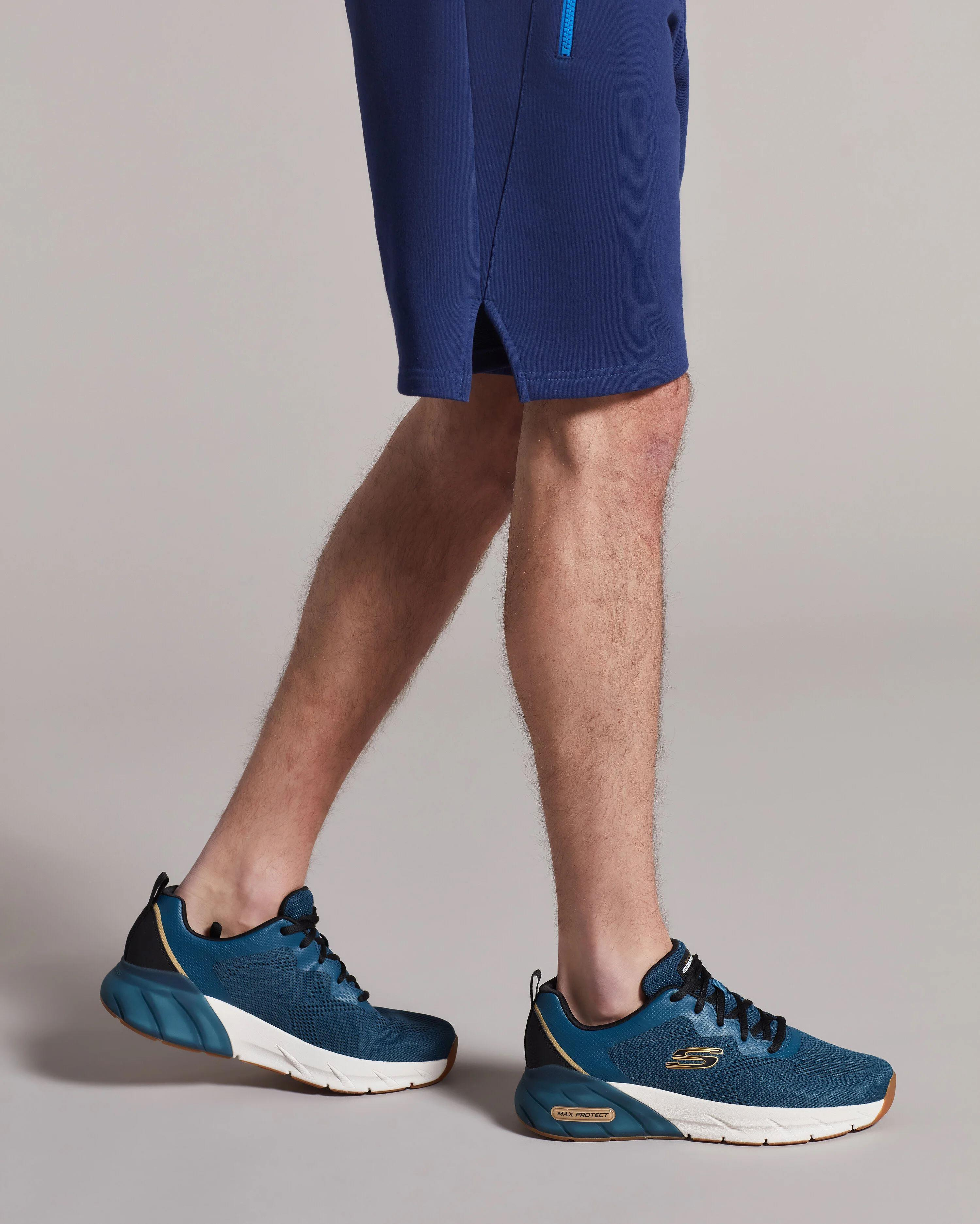 Skechers Max Protect Sport - Safeguard Erkek Mavi Spor Ayakkabı
