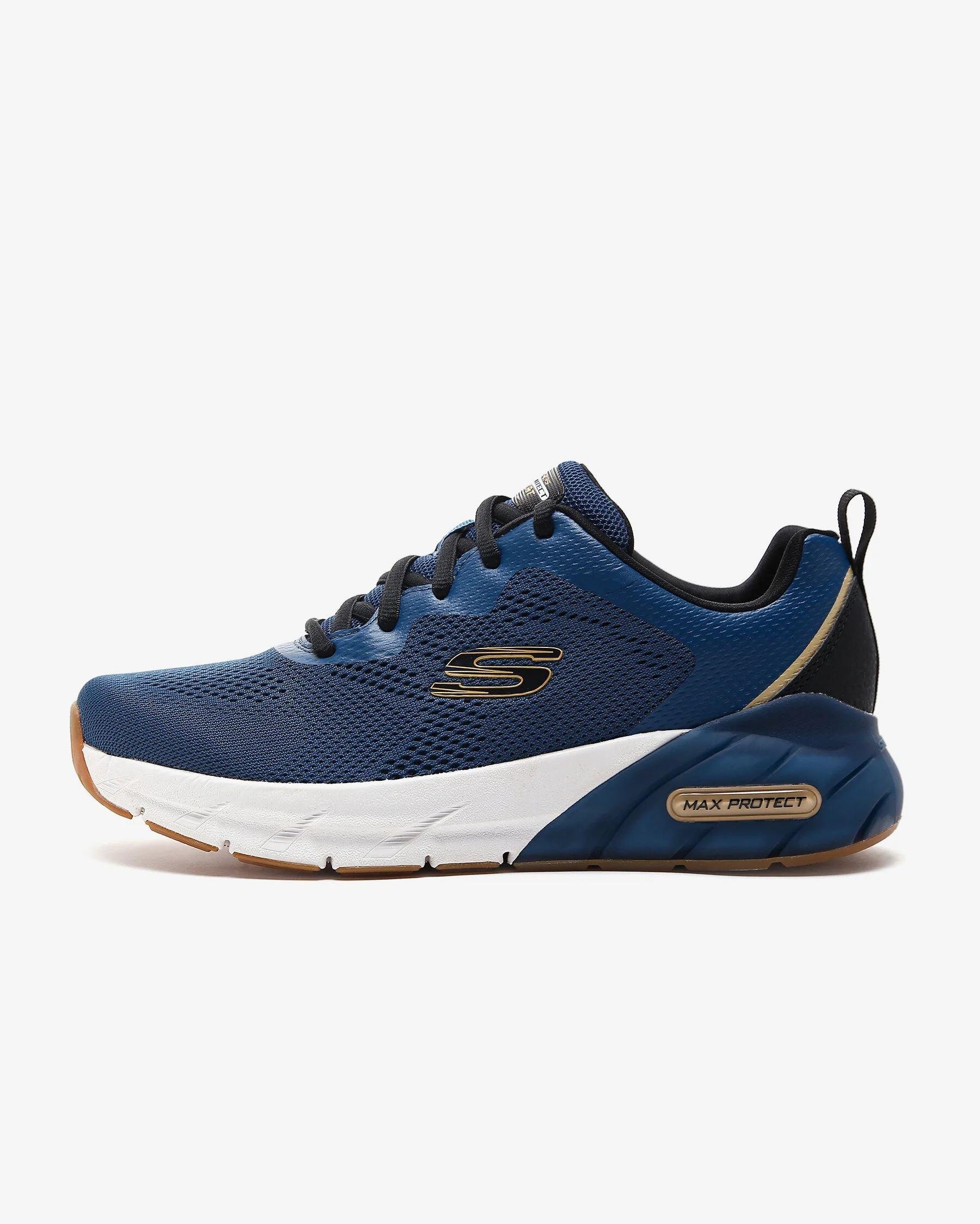 Skechers Max Protect Sport - Safeguard Erkek Mavi Spor Ayakkabı