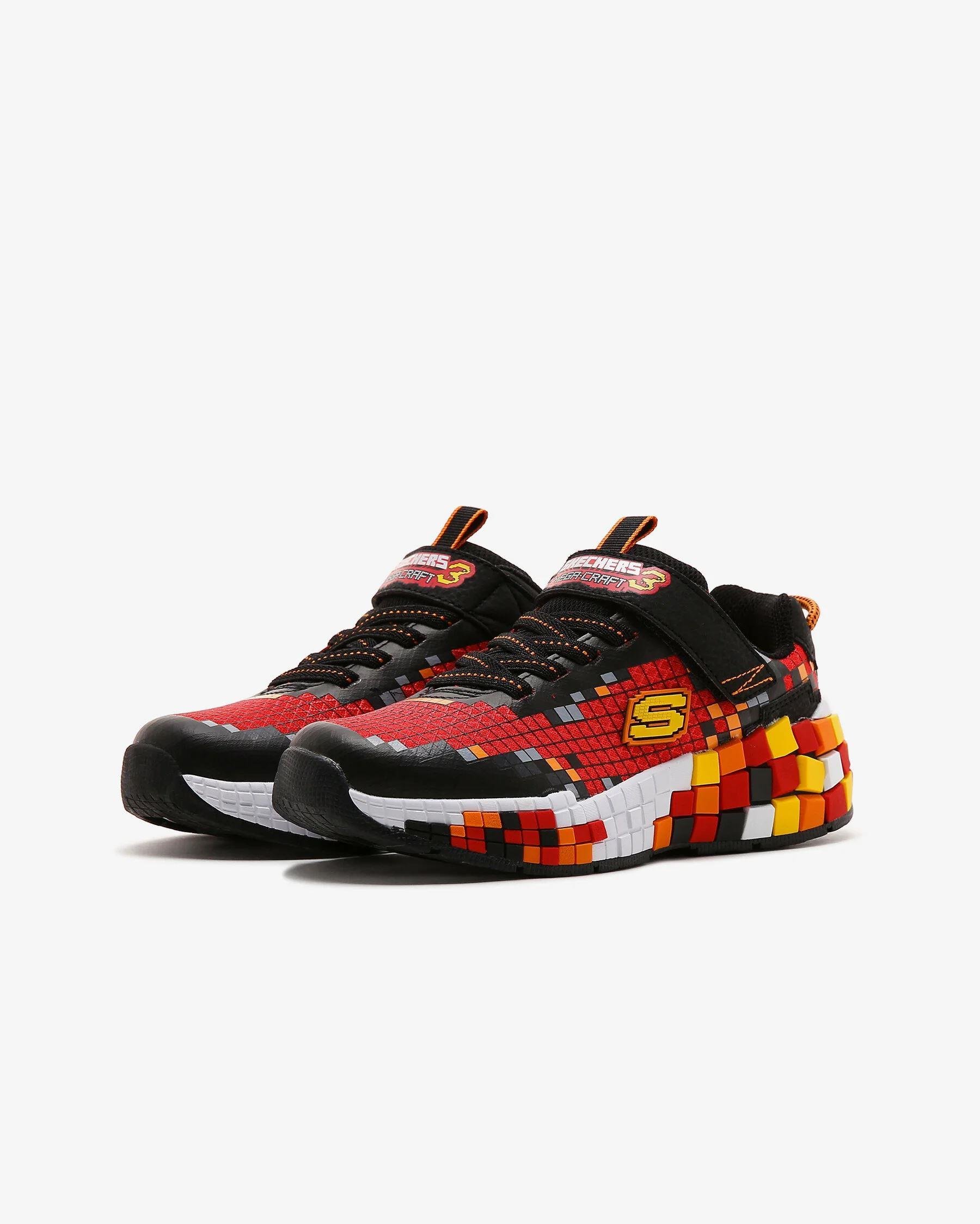 Skechers Mega-Craft 3.0 Erkek Çocuk Sİyah Spor Ayakkabı