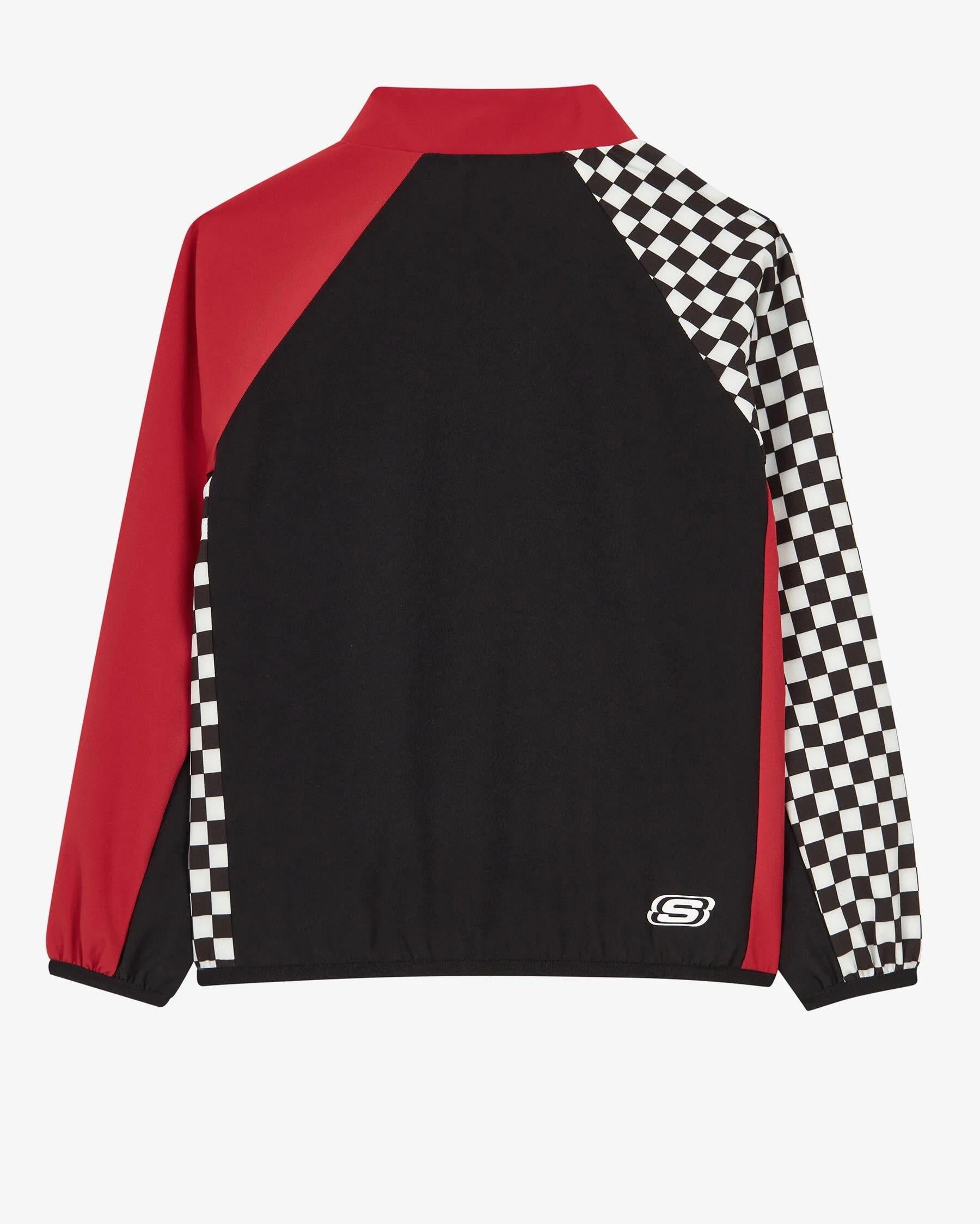 Skechers Micro Collection B Full Zip  Jacket Erkek Çocuk  Tam Fermuarlı Sweat