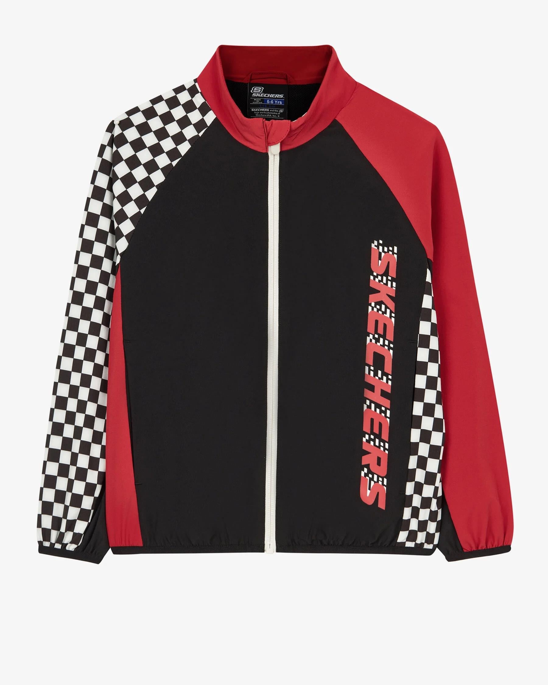 Skechers Micro Collection B Full Zip  Jacket Erkek Çocuk  Tam Fermuarlı Sweat