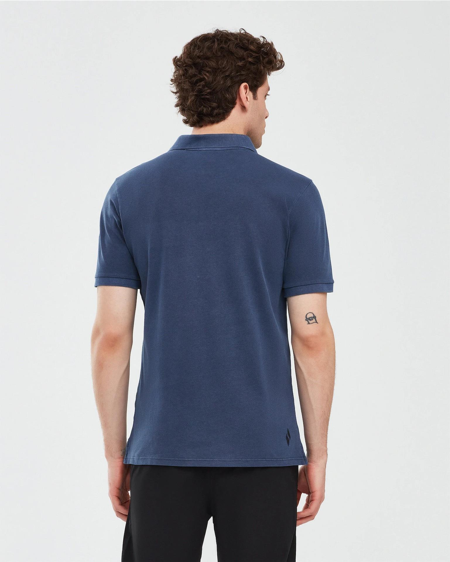 Skechers Organic Coll. M Short Sleeve Polo Shirt Erkek  Polo Yaka Tshirt