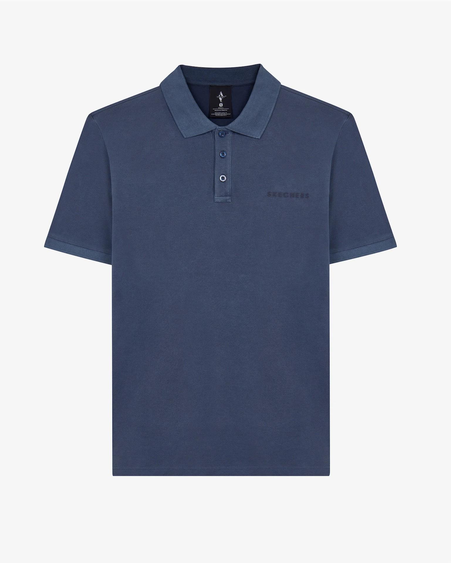 Skechers Organic Coll. M Short Sleeve Polo Shirt Erkek  Polo Yaka Tshirt