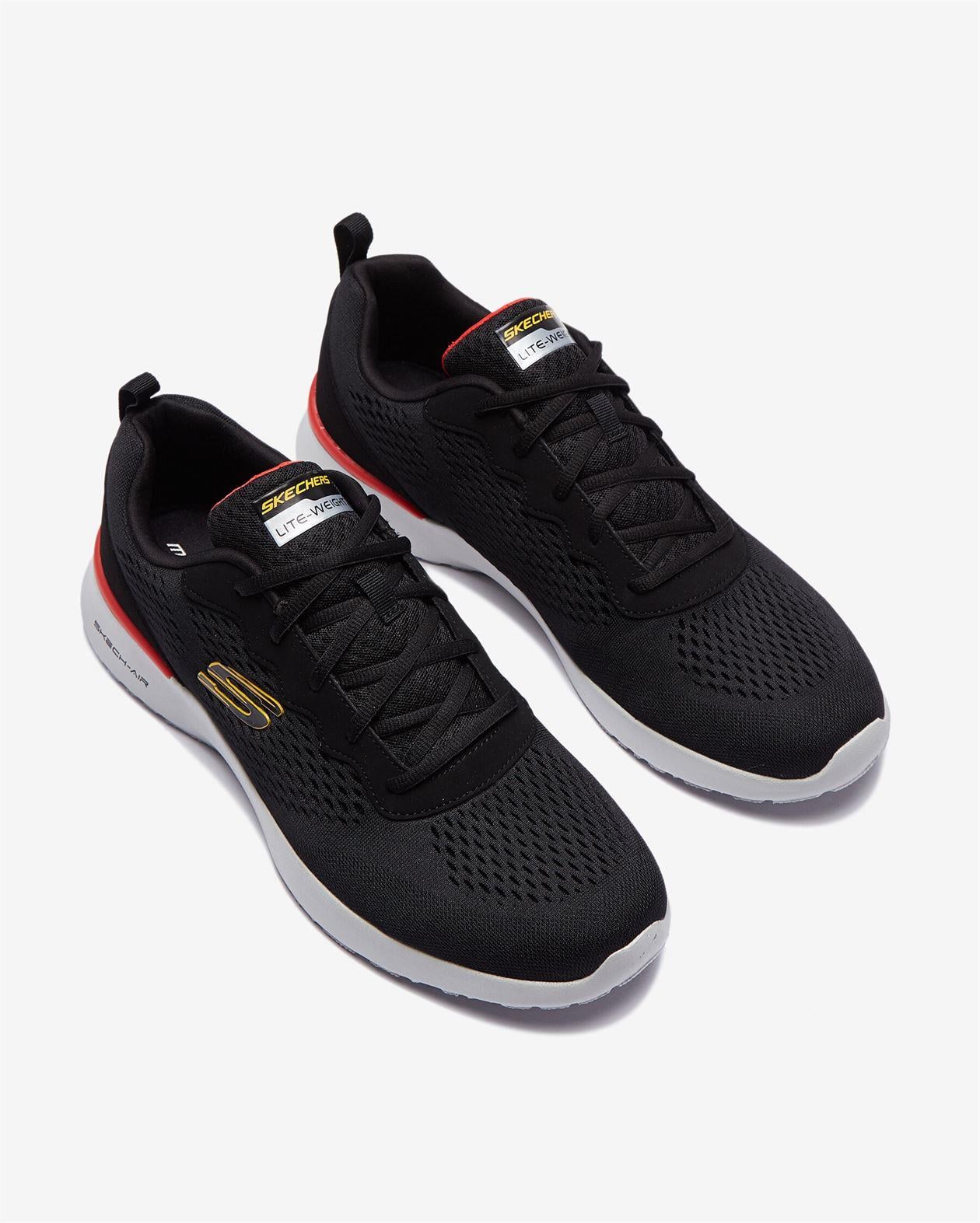 Skechers Skech-Air Dynamight-Tuned Up Erkek Siyah Spor Ayakkabı