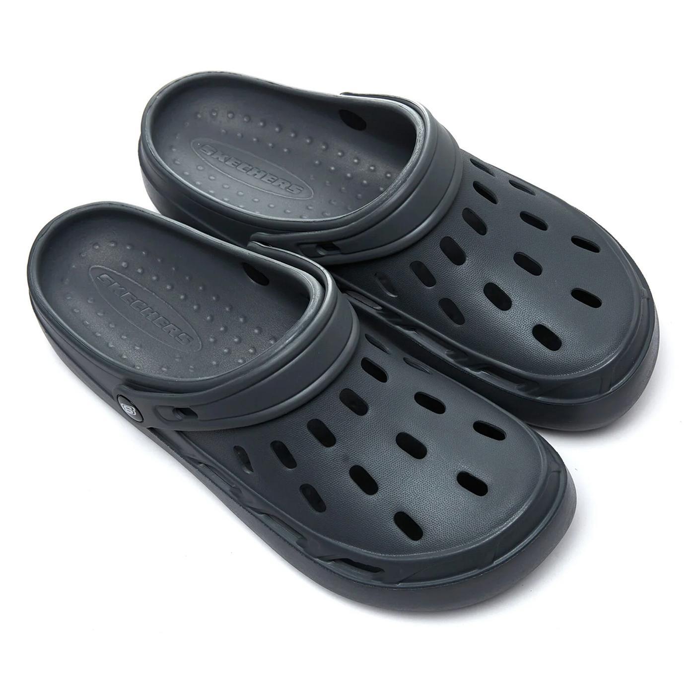 Skechers Swifters - Steady Erkek Gri Sandalet