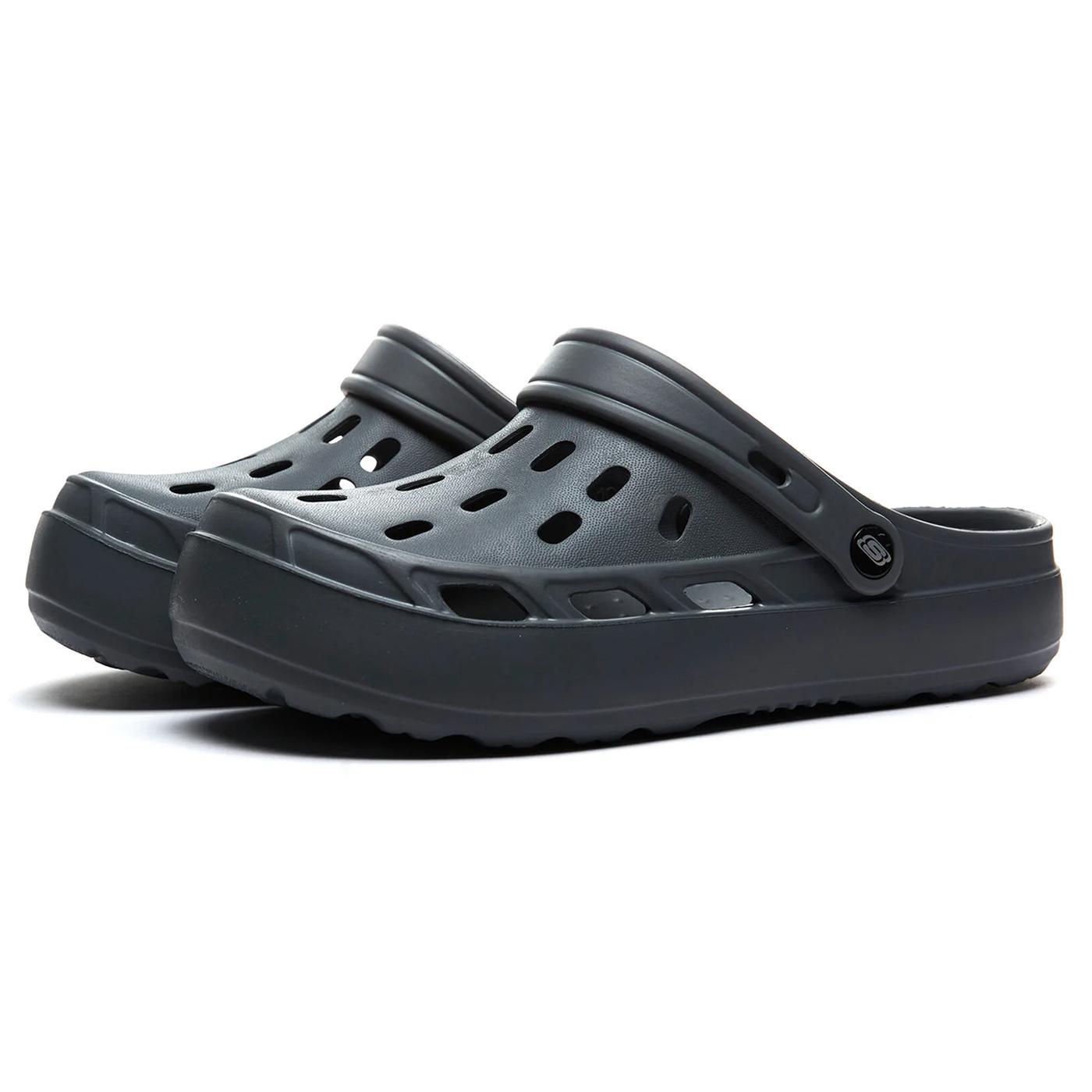Skechers Swifters - Steady Erkek Gri Sandalet