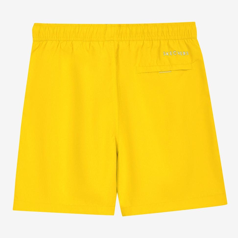 Skechers Swimwear M 5 İnch Swimshort Erkek Sari Deniz Şortu