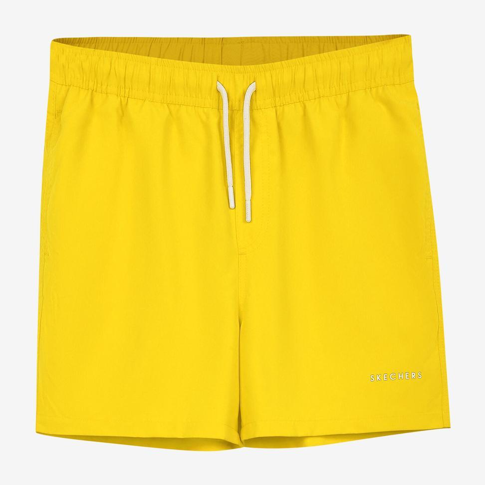 Skechers Swimwear M 5 İnch Swimshort Erkek Sari Deniz Şortu