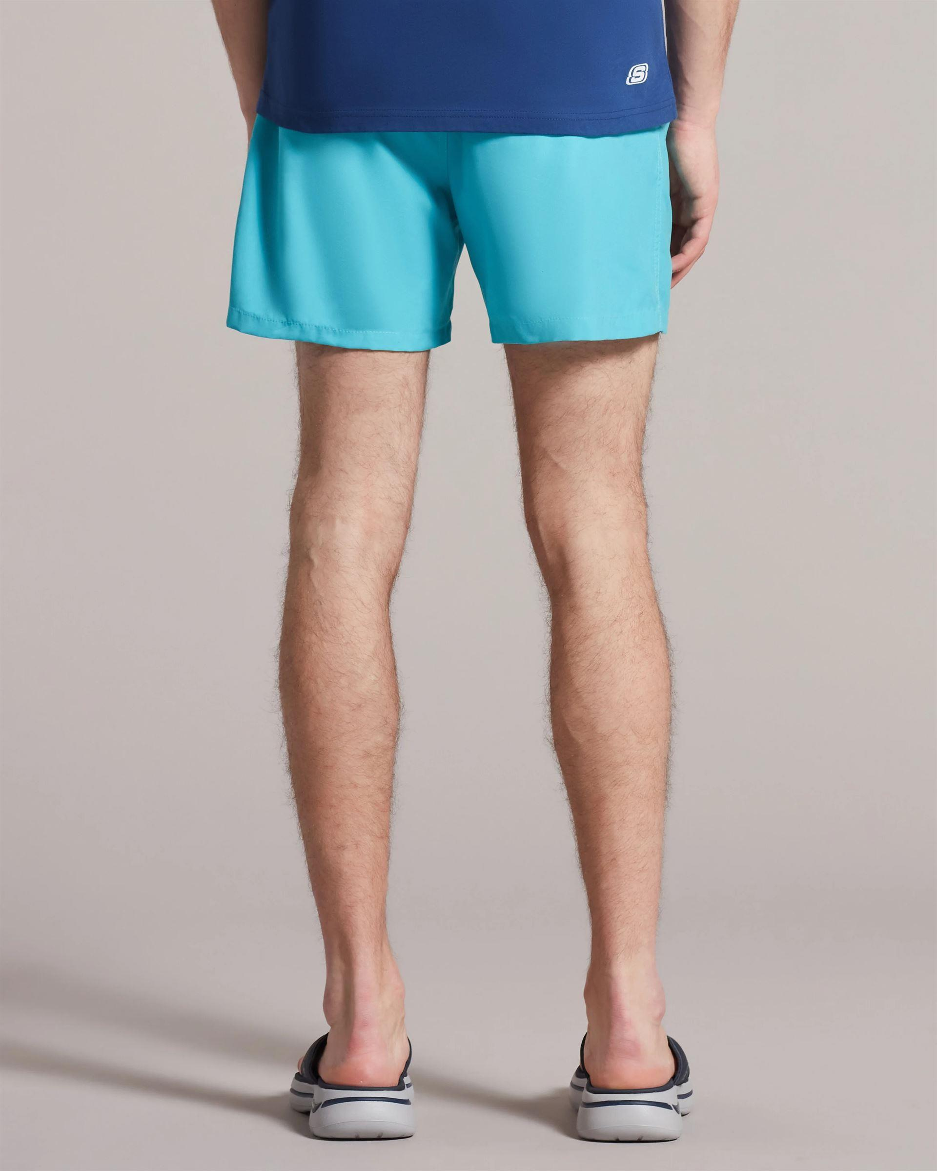 Skechers Swimwear M 5 İnch Swimshort Erkek Mavi Deniz Şortu