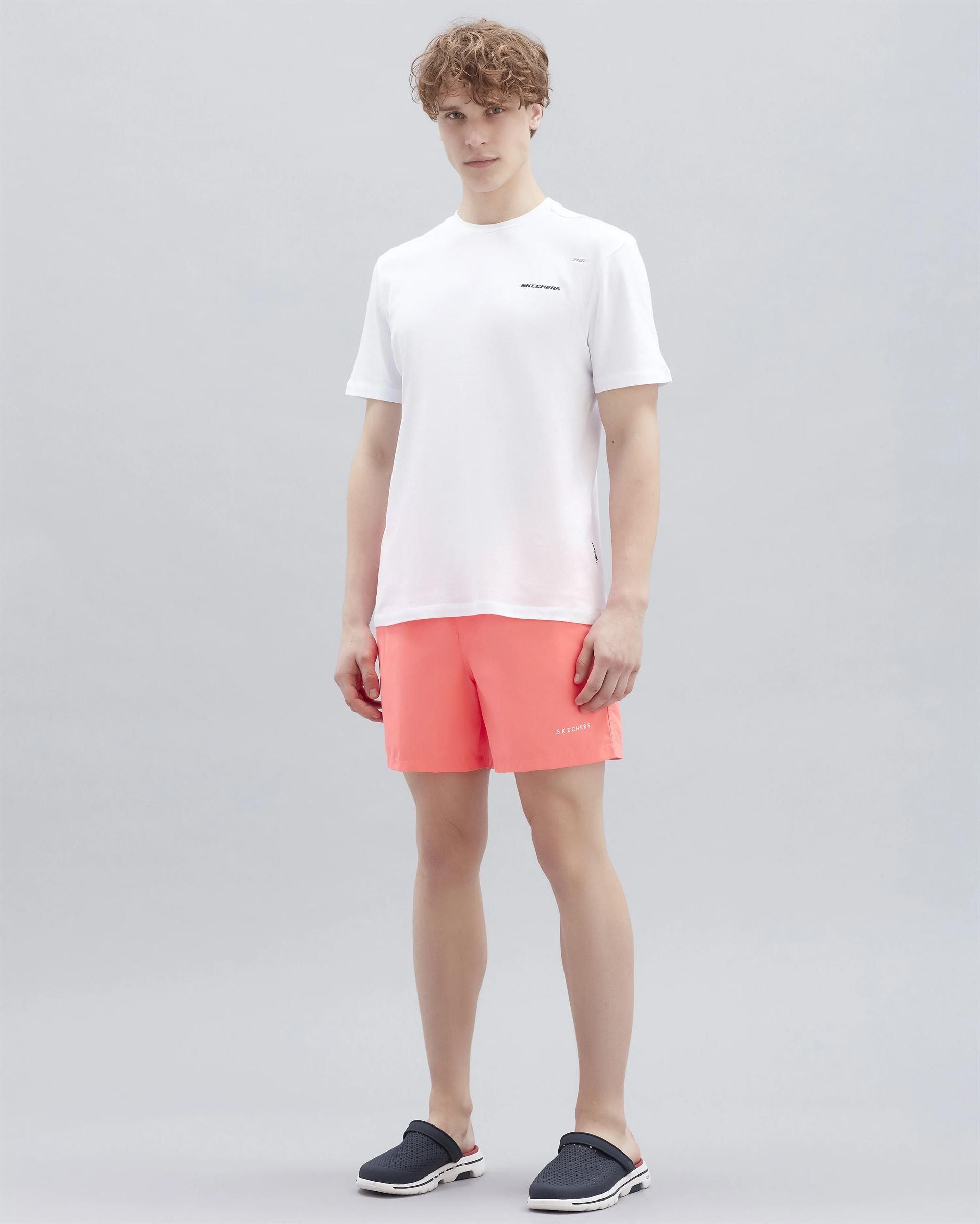 Skechers Swimwear M 5 İnch Swimshort Erkek Turuncu Deniz Şortu